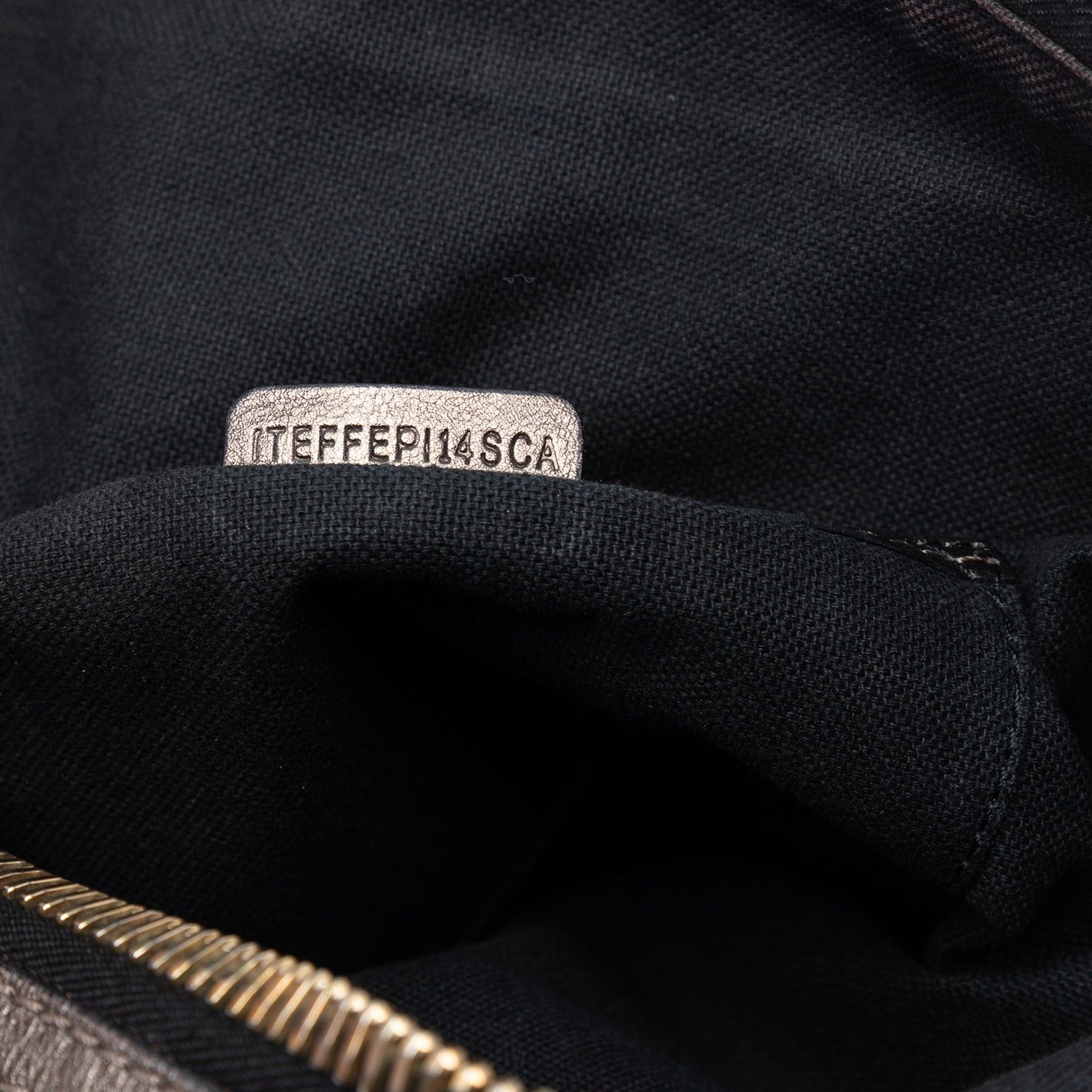 Burberry Supernova Check Coated Canvas and Metallic Leather Shoulder Bag Size ONE SIZE - 6 Thumbnail