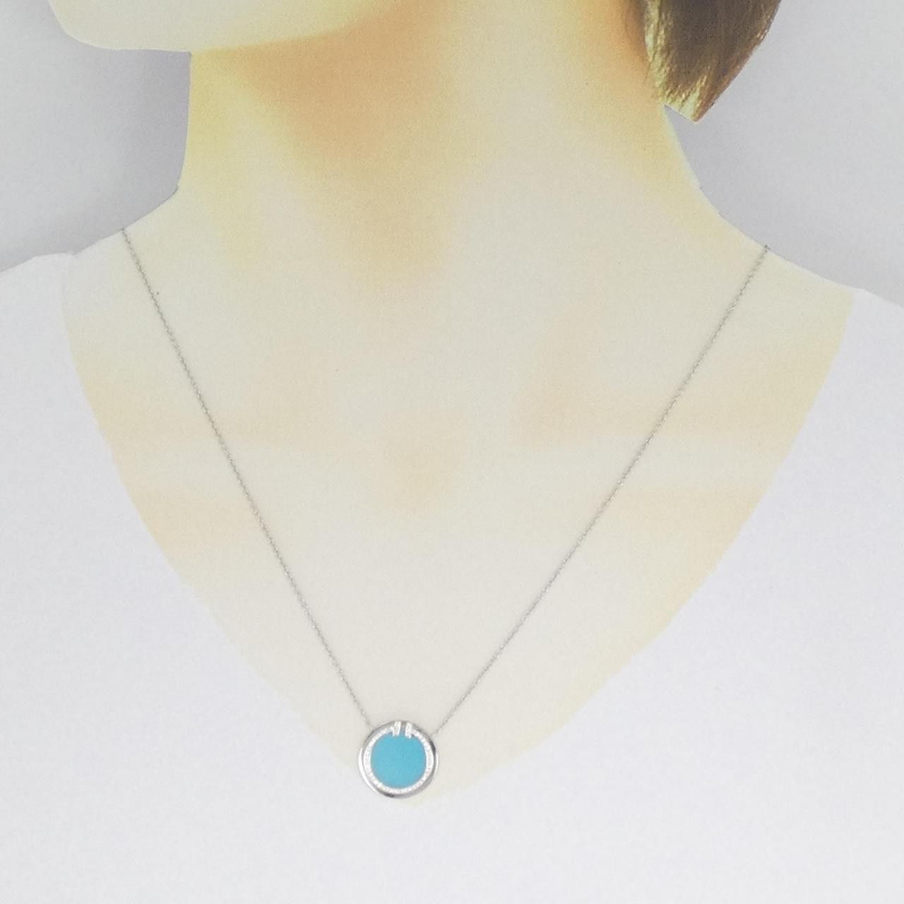 Tiffany & Co. Tiffany & Co. Tiffany T Circle Au750 Necklace Precious Metal Necklace 64027085 DUTY FREE for USA Size ONE SIZE - 6 Thumbnail