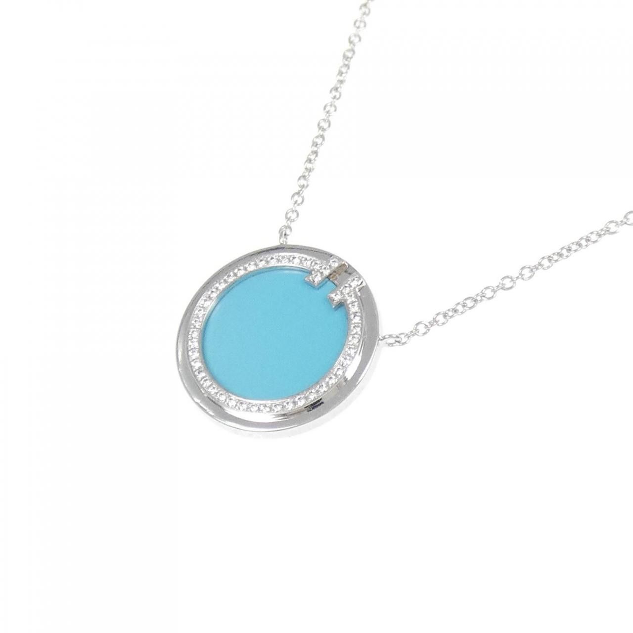 Tiffany & Co. Tiffany & Co. Tiffany T Circle Au750 Necklace Precious Metal Necklace 64027085 DUTY FREE for USA Size ONE SIZE - 3 Thumbnail