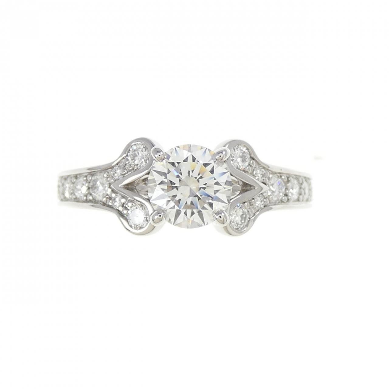 Cartier Cartier Cartier Ballerina Platinum Ring Size 9 Precious Metal Ring DUTY FREE for USA Size ONE SIZE - 2 Thumbnail