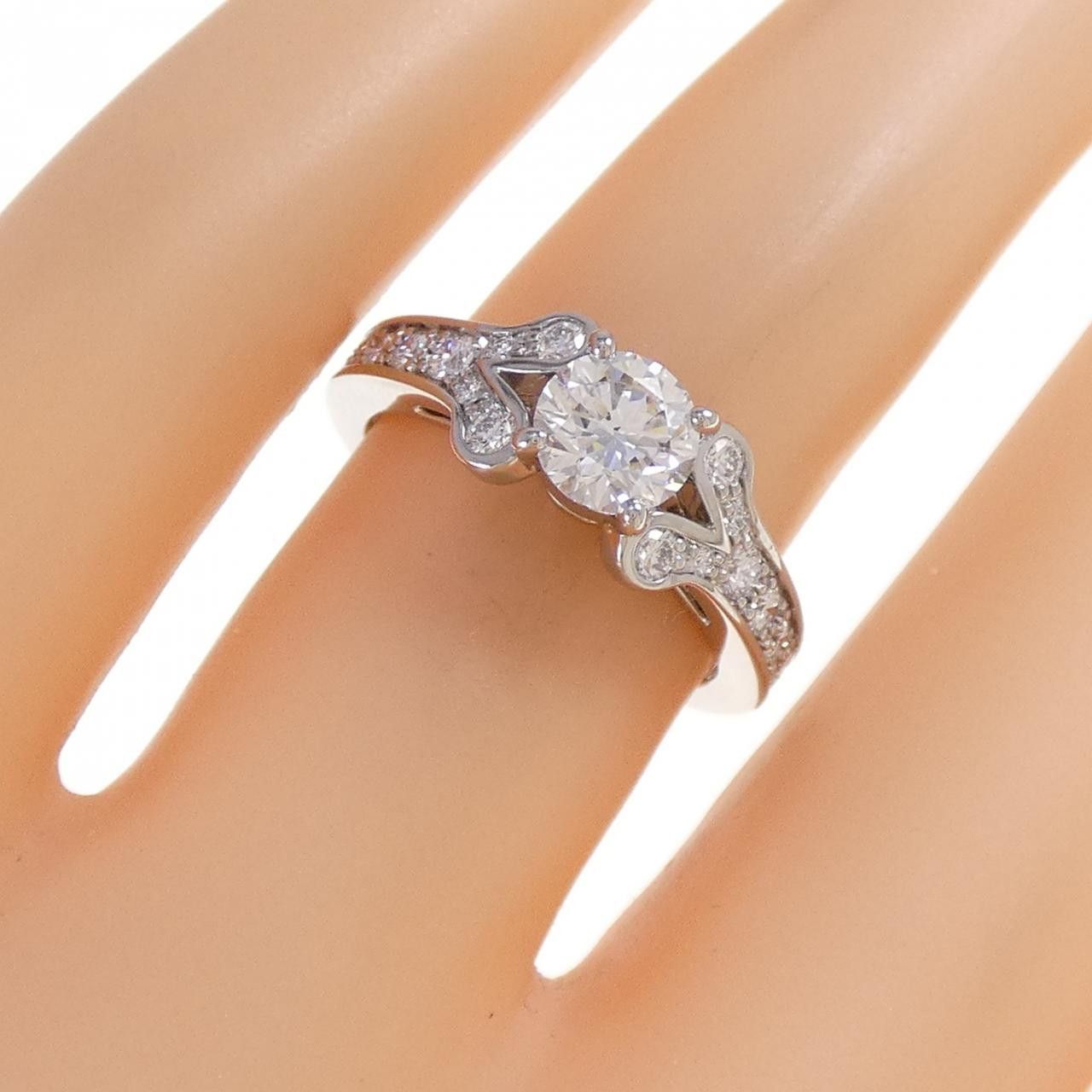 Cartier Cartier Cartier Ballerina Platinum Ring Size 9 Precious Metal Ring DUTY FREE for USA Size ONE SIZE - 5 Thumbnail