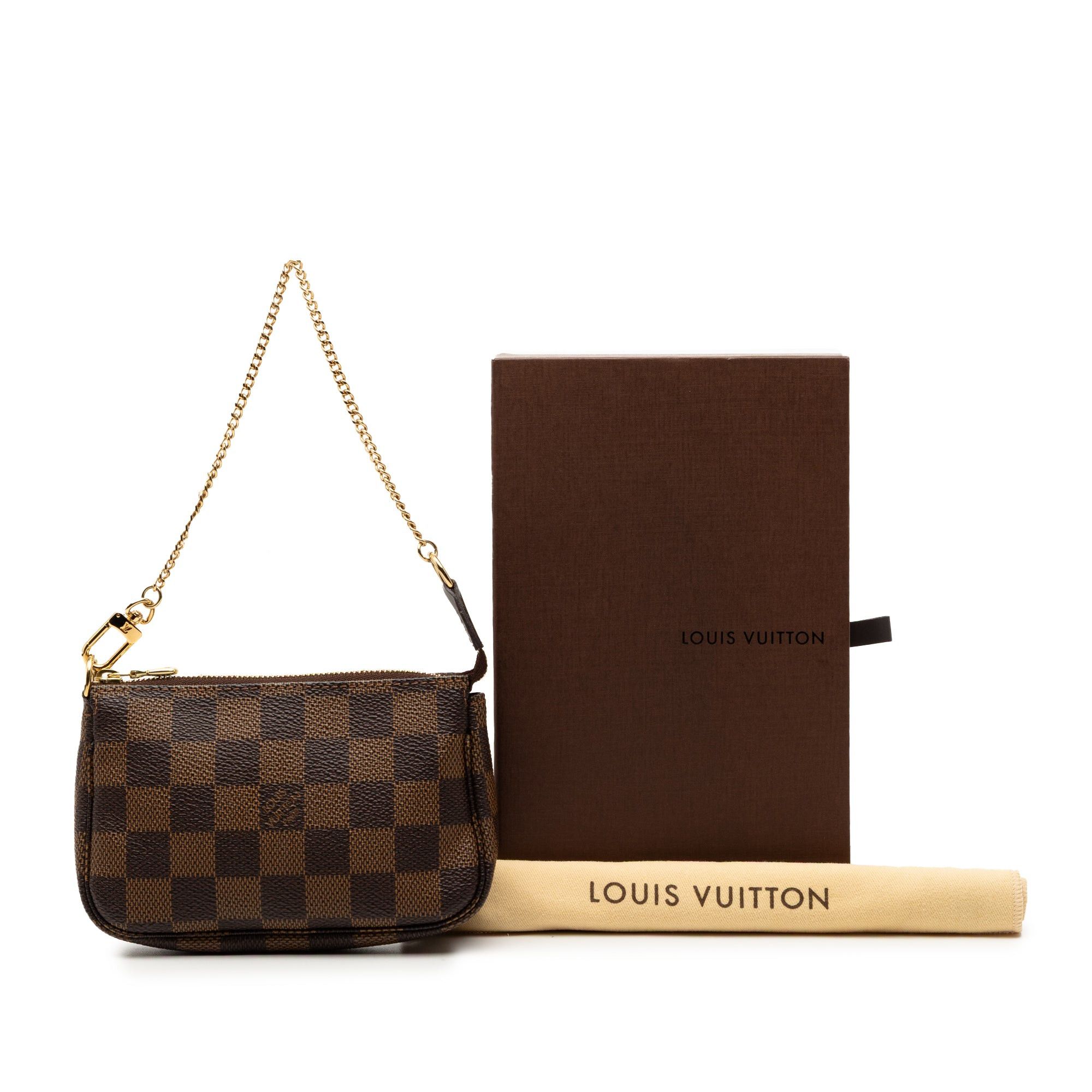 Louis Vuitton Damier Ebene Mini Pochette Accessoires Size ONE SIZE - 8 Thumbnail