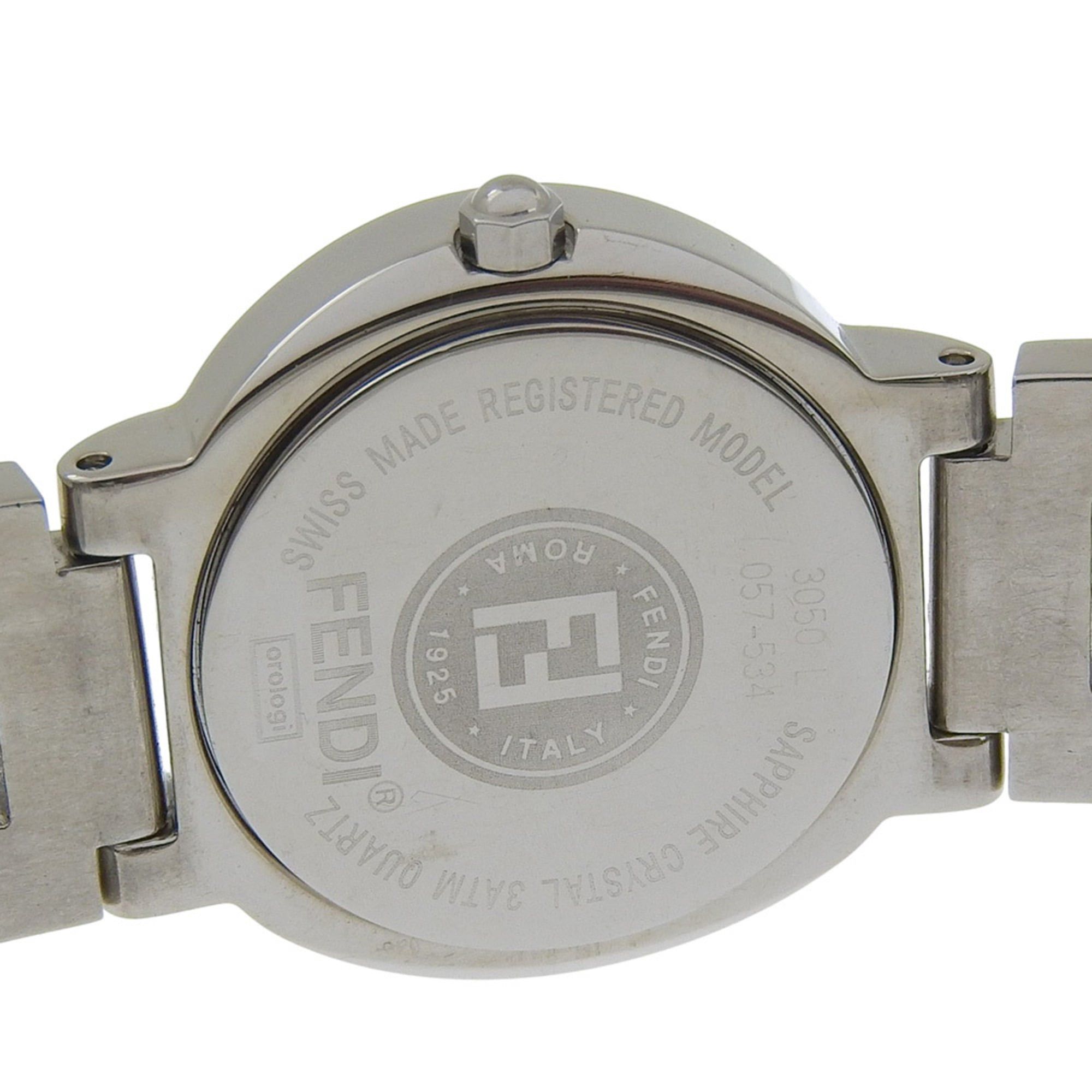 Fendi Fendi Olologi Women's Watch, 3050L Stainless Steel, Quartz Movement, Analog Display, Orange Dial Size ONE SIZE - 6 Thumbnail