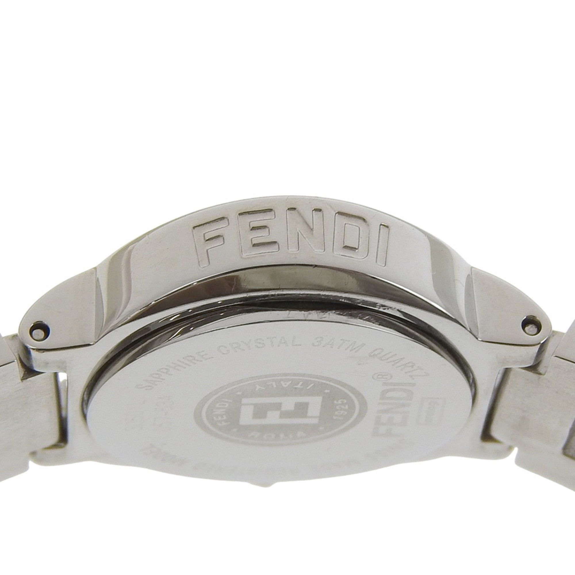 Fendi Fendi Olologi Women's Watch, 3050L Stainless Steel, Quartz Movement, Analog Display, Orange Dial Size ONE SIZE - 7 Thumbnail