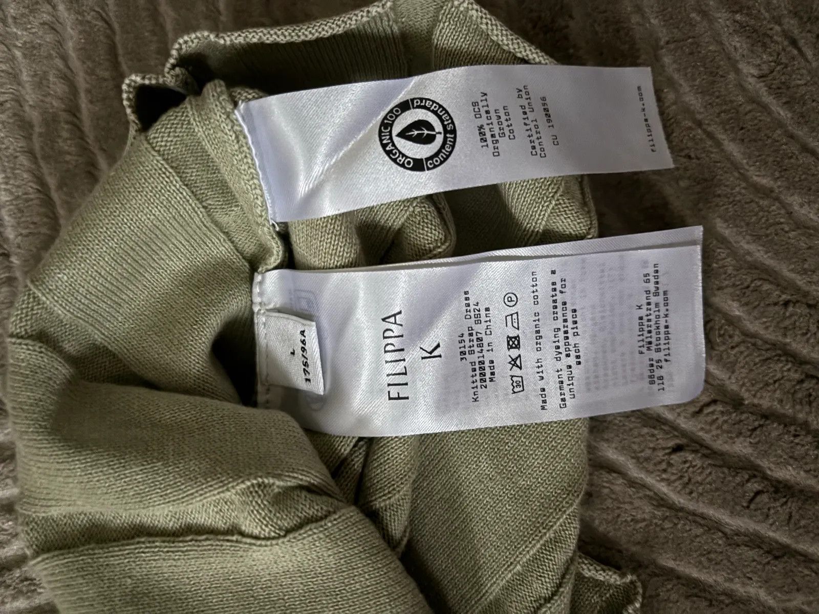 Filippa K Filippa K Knitted Strap Dress Dress Size L / US 10 / IT 46 - 4 Thumbnail
