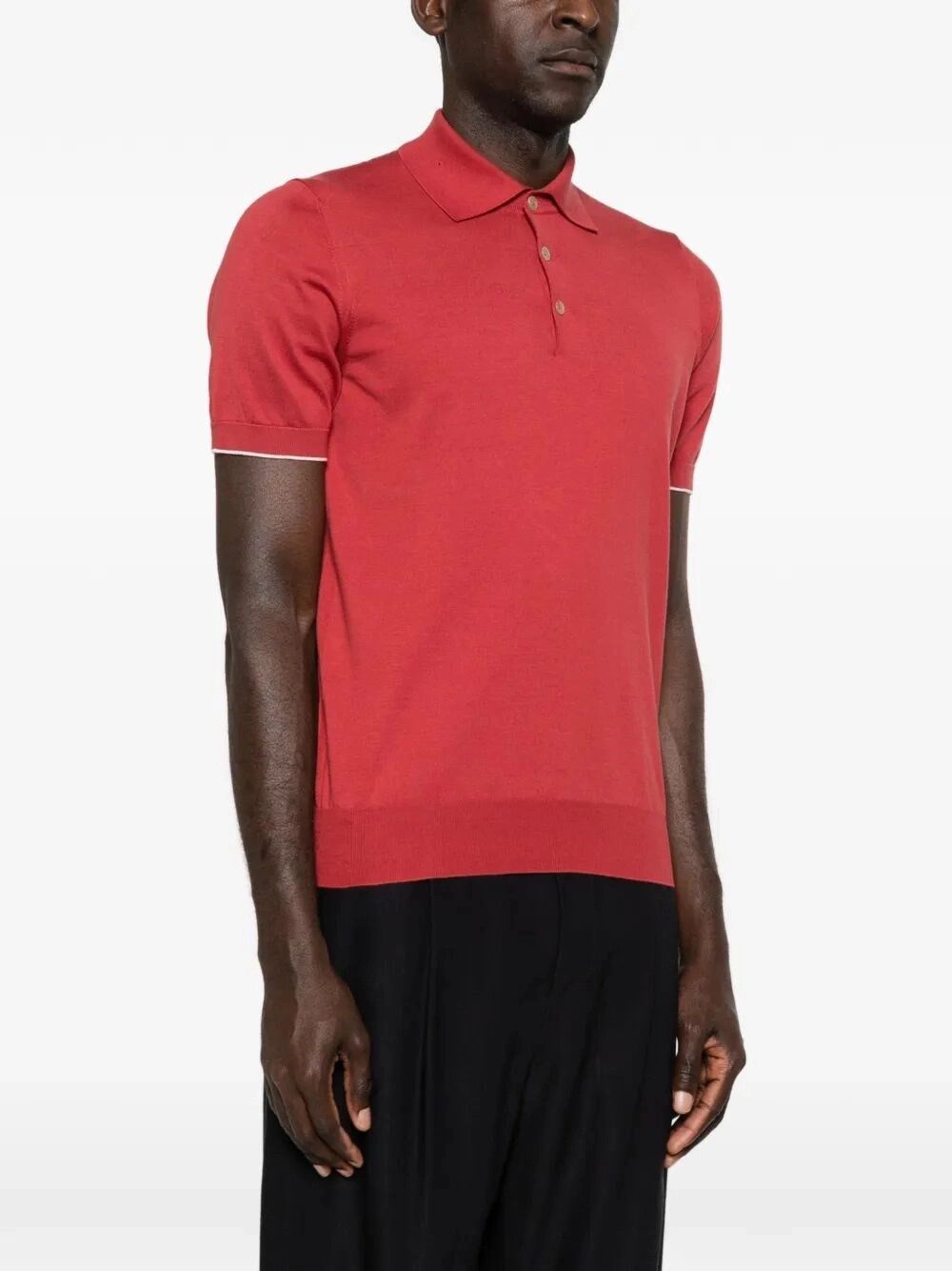 Brunello Cucinelli Lightweight Knit Polo Size US L / EU 52-54 / 3 - 4 Thumbnail
