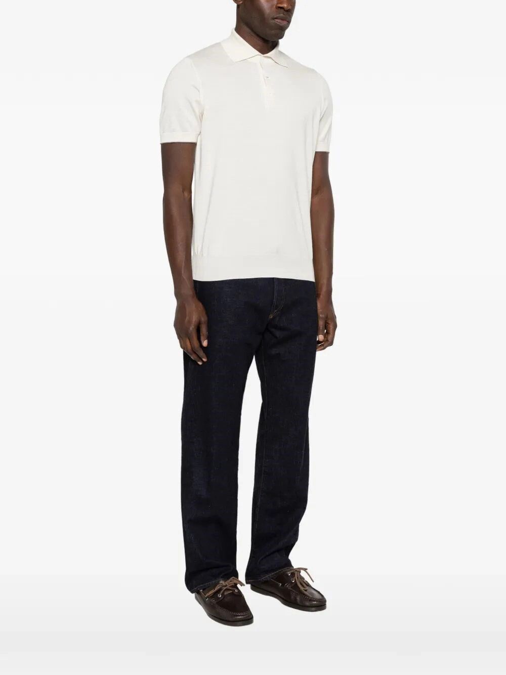 Brunello Cucinelli Lightweight Knit Polo Size US L / EU 52-54 / 3 - 4 Thumbnail