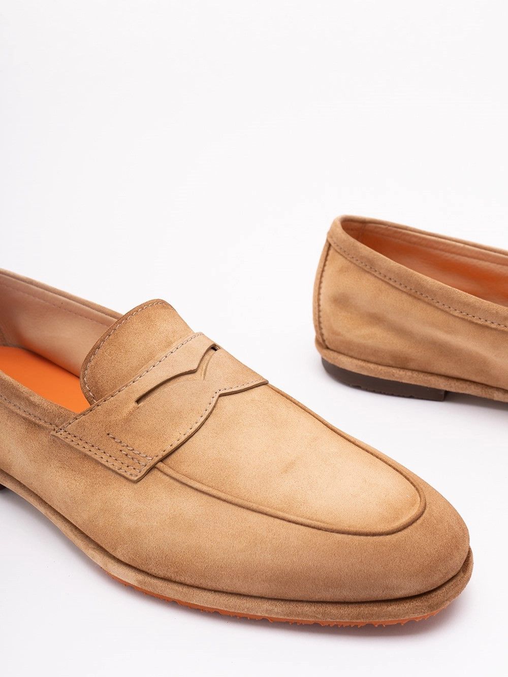 Santoni `Carlo Driv` Loafers Size US 9.5 / EU 42-43 - 5 Thumbnail