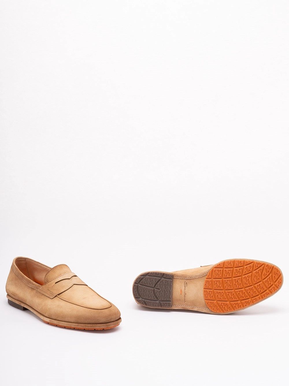 Santoni `Carlo Driv` Loafers Size US 10 / EU 43 - 4 Thumbnail