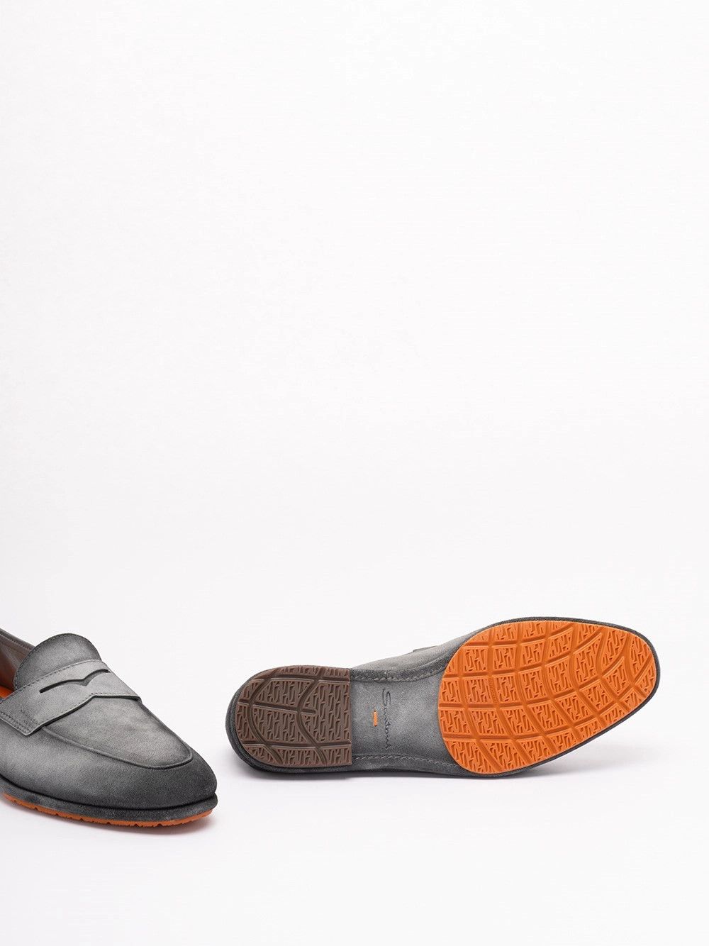 Santoni `Carlo Driv` Loafers Size US 8.5 / EU 41-42 - 4 Thumbnail