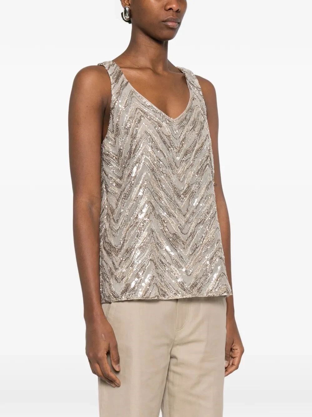Brunello Cucinelli Blouse Size M / US 6-8 / IT 42-44 - 2 Thumbnail