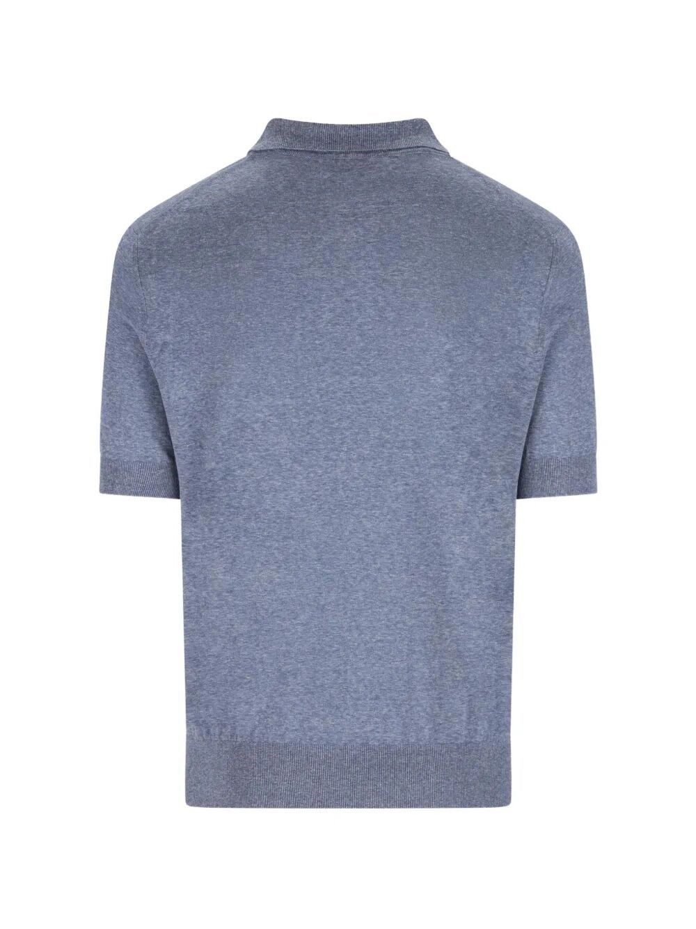 Brunello Cucinelli Short Sleeve Polo Size US L / EU 52-54 / 3 - 2 Thumbnail