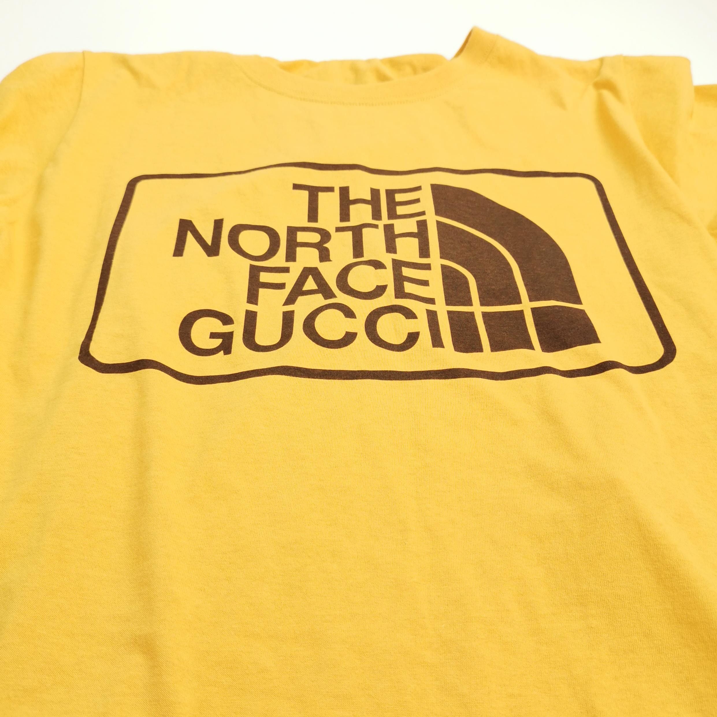 Gucci Gucci x The North Face Cotton Logo Crewneck T-Shirt S Size US XS / EU 42 / 0 - 7 Thumbnail