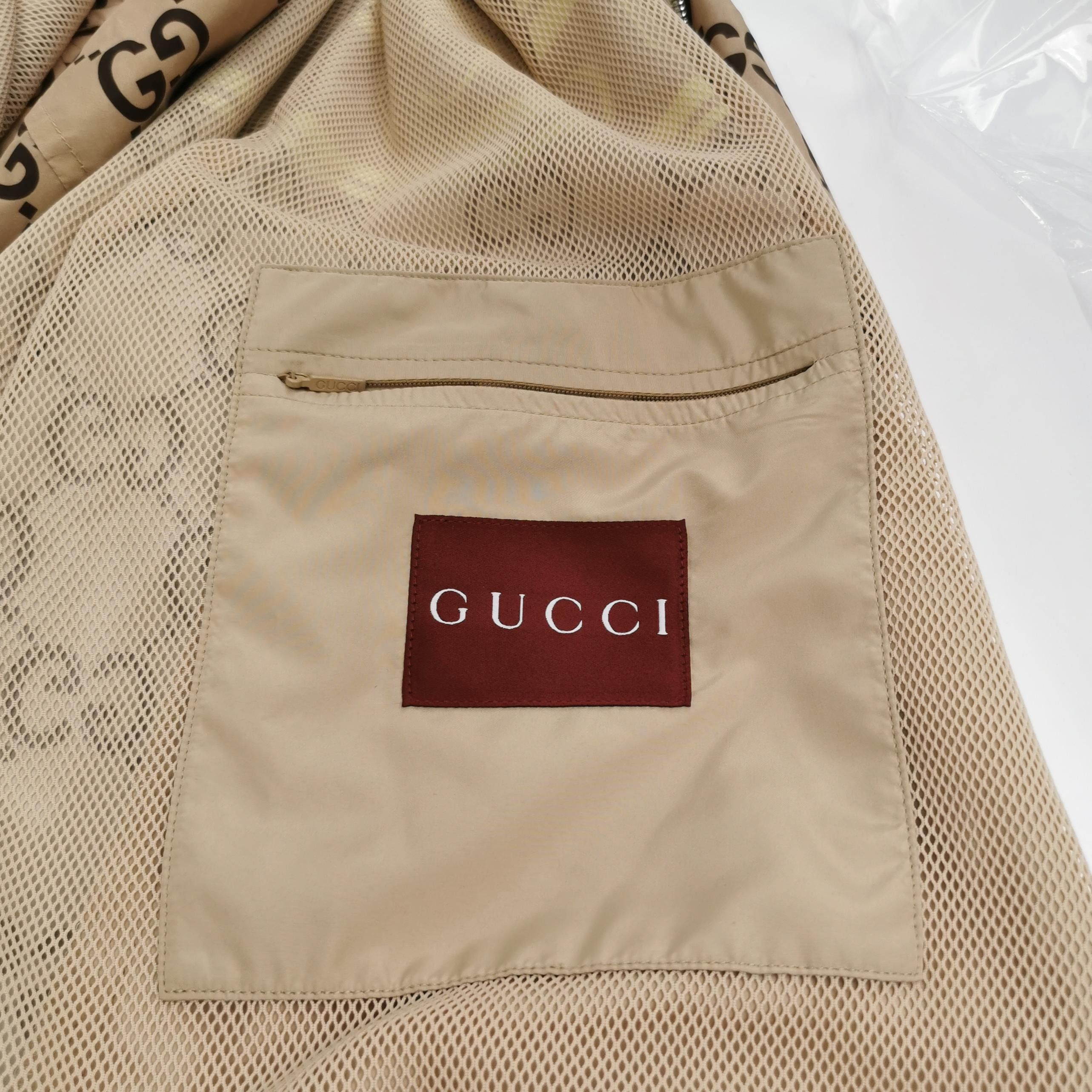 Gucci Gucci GG Monogram Contrast Logo Hooded Jacket Size US L / EU 52-54 / 3 - 7 Thumbnail