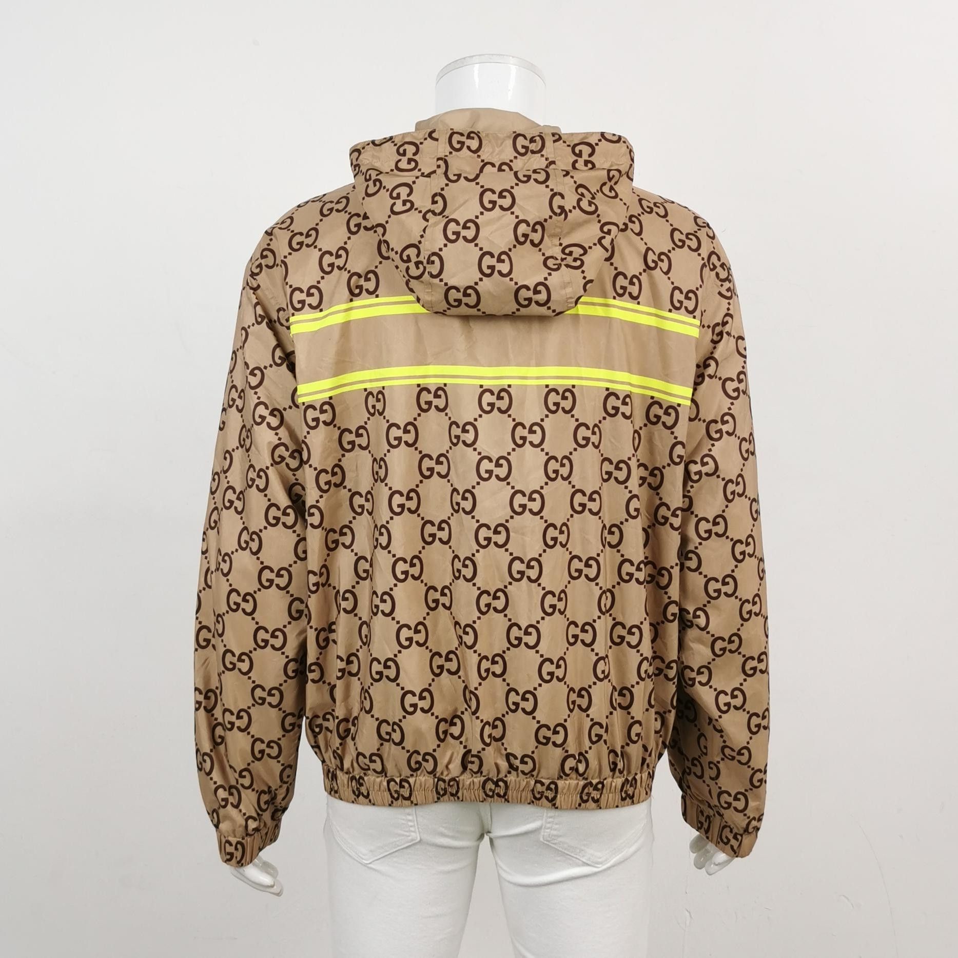 Gucci Gucci GG Monogram Contrast Logo Hooded Jacket Size US L / EU 52-54 / 3 - 3 Thumbnail