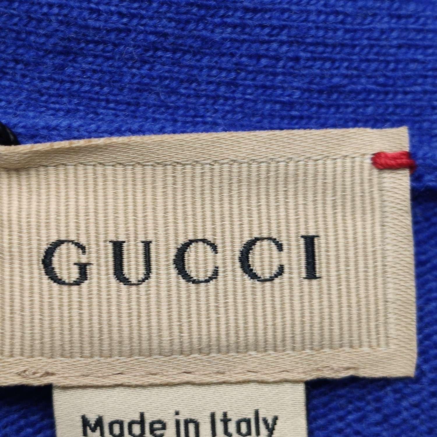 Gucci Gucci Blue Orange Double G Cardigan M Size US XS / EU 42 / 0 - 11 Thumbnail