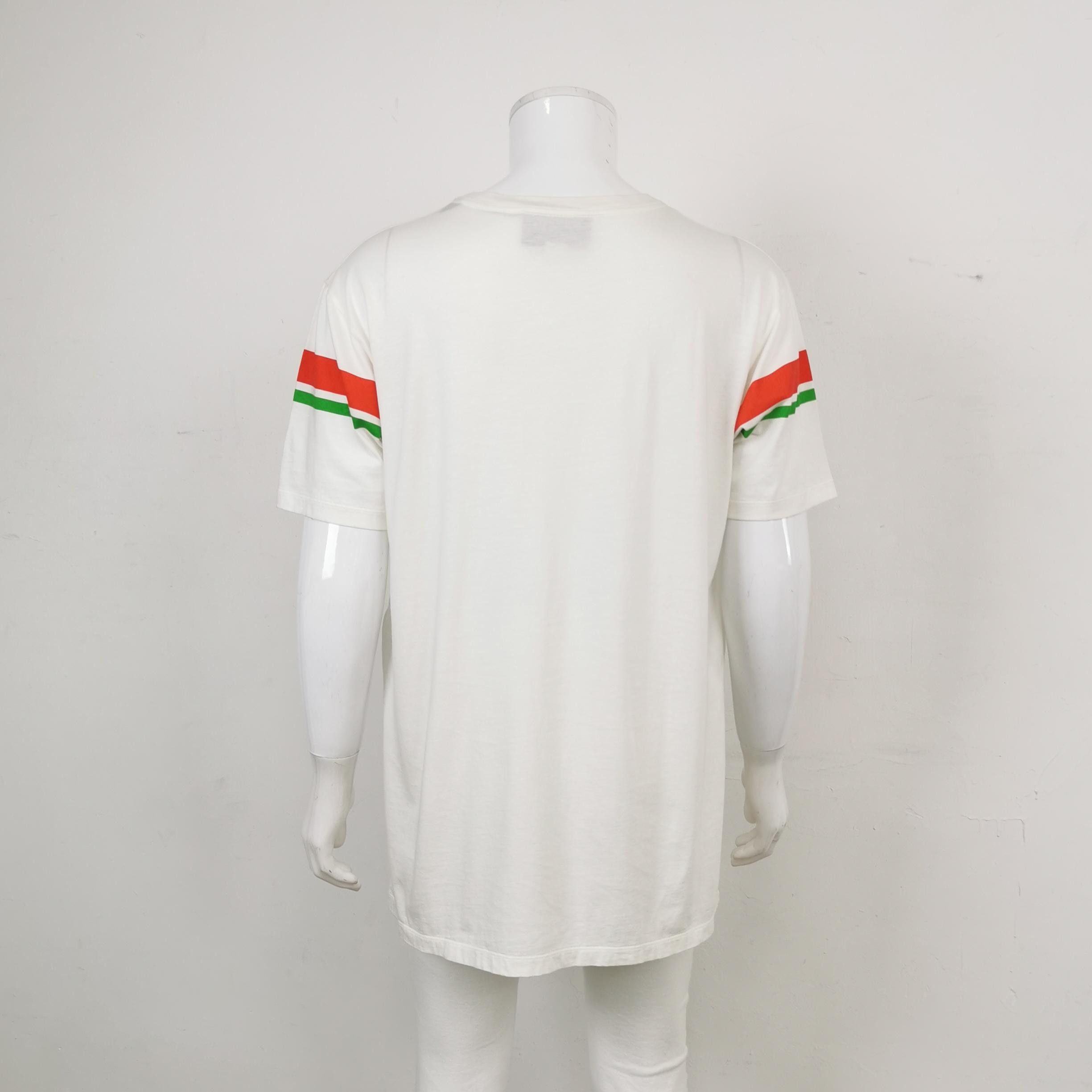 Gucci Gucci Interlocking G Logo Cotton Crew Neck T-Shirt M Size US M / EU 48-50 / 2 - 3 Thumbnail