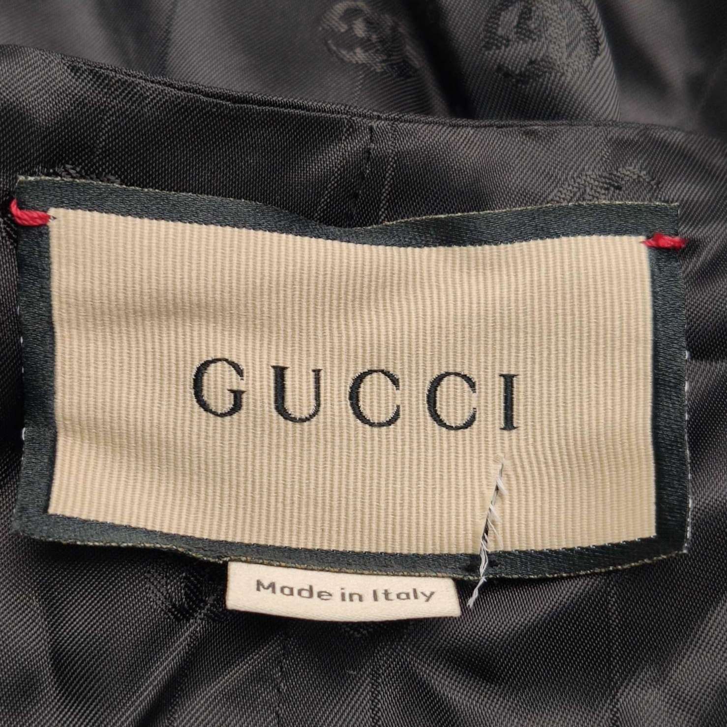 Gucci Gucci Silk Blend Solid Double G Logo Vest M Size US M / EU 48-50 / 2 - 12 Thumbnail