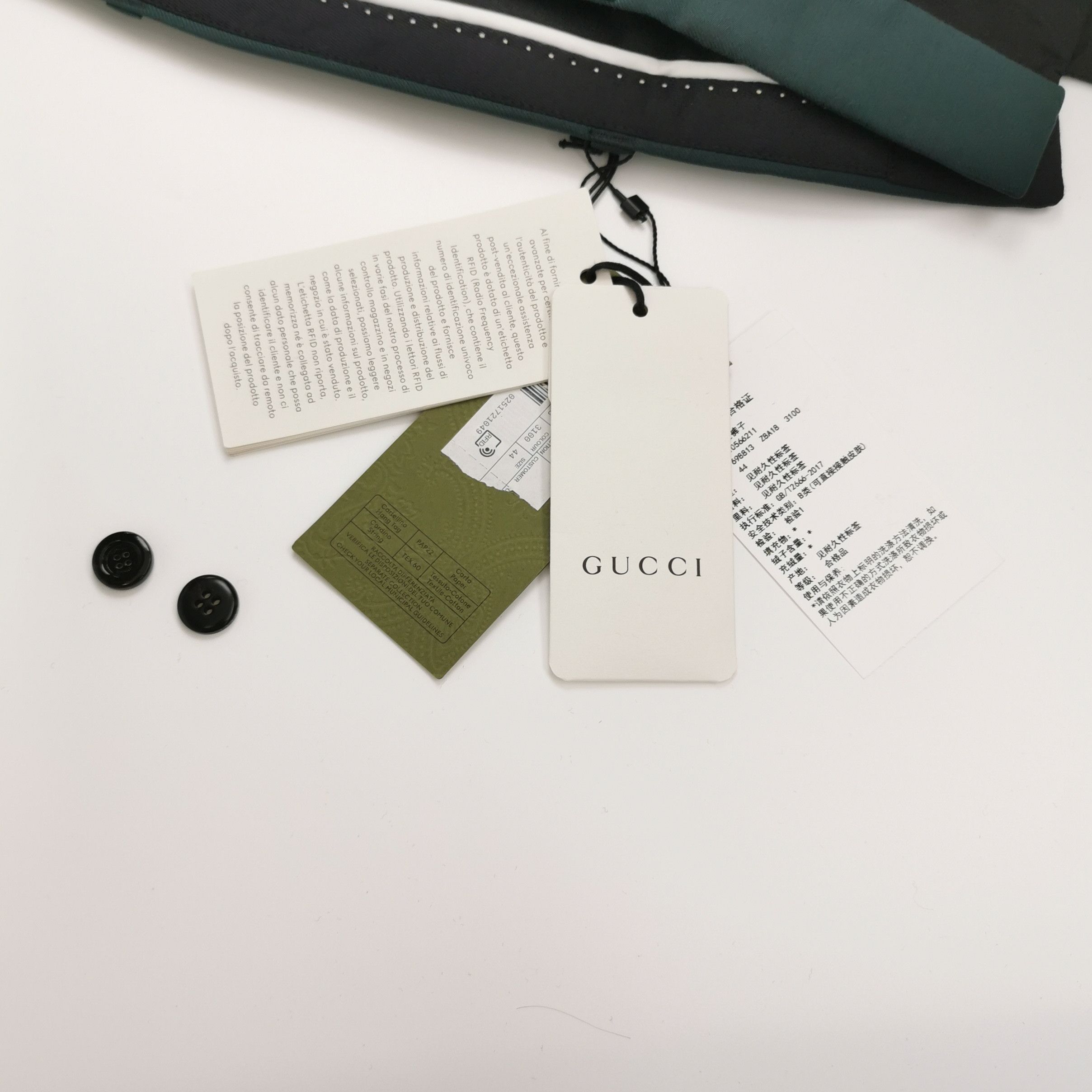 Gucci Dark Green Tailored Formal Pants Size US 28 / EU 44 - 8 Thumbnail