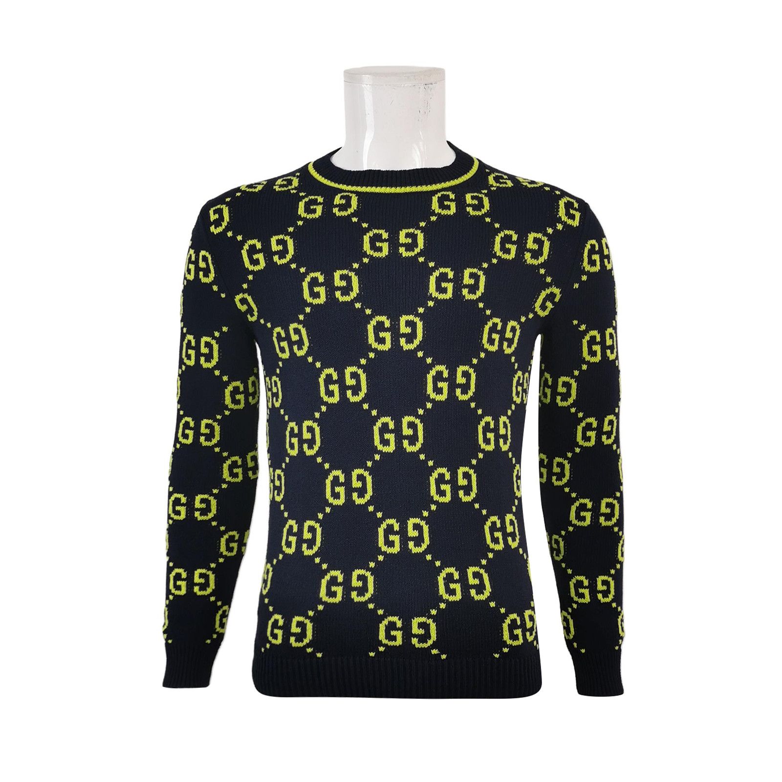 Gucci Gucci XS Cotton Double G Monogram Sweater Size US 28 / EU 44 - 2 Thumbnail