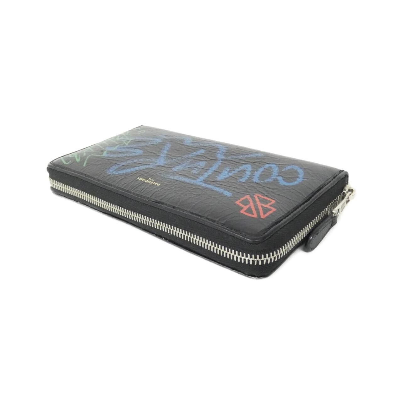 Balenciaga Balenciaga Balenciaga Leather Long Wallet Leather Long Wallet 443655 0FE4N DUTY FREE for USA Size ONE SIZE - 3 Thumbnail
