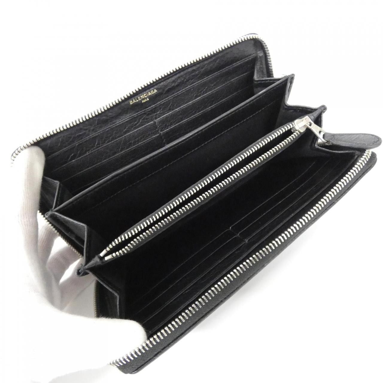 Balenciaga Balenciaga Balenciaga Leather Long Wallet Leather Long Wallet 443655 0FE4N DUTY FREE for USA Size ONE SIZE - 6 Thumbnail