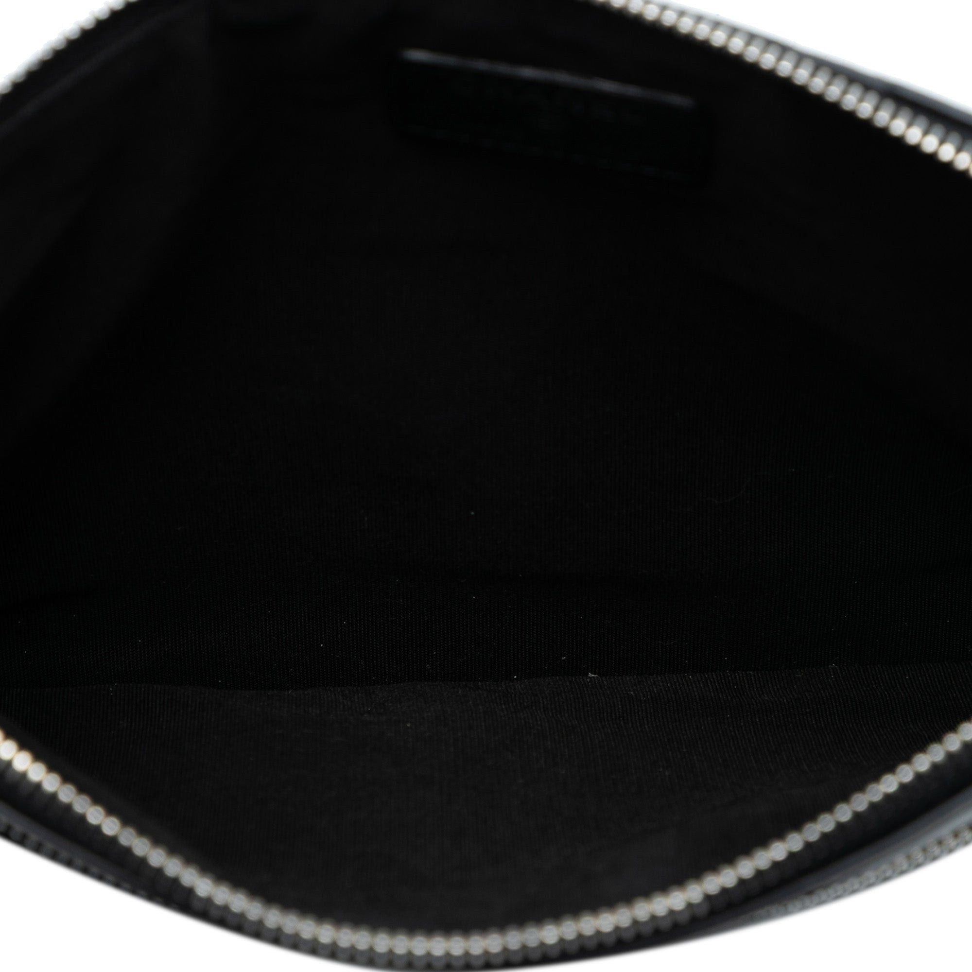Chanel CC Quilted Lambskin Multi Zip Clutch Size ONE SIZE - 4 Thumbnail