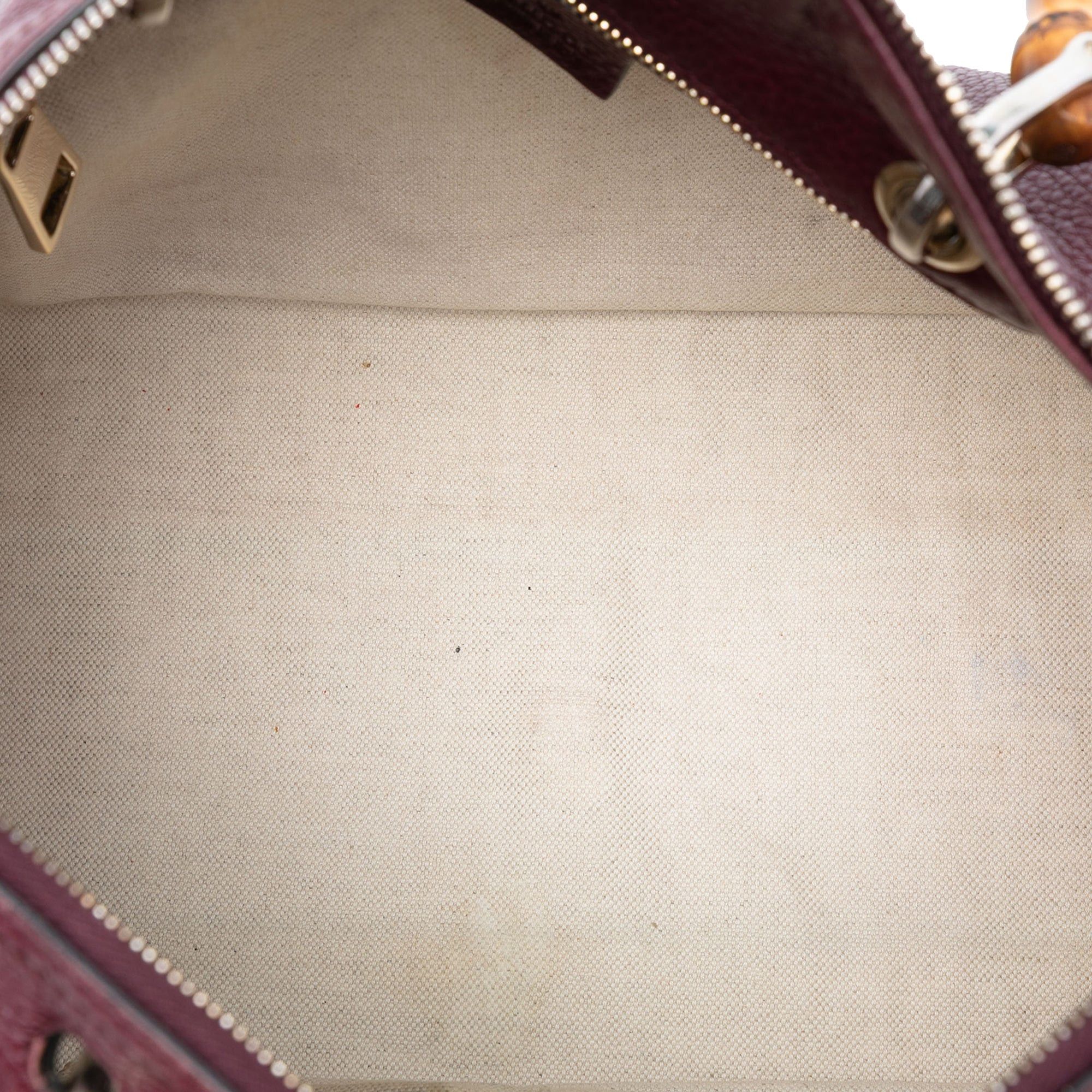 Gucci Medium Calfskin Bamboo Shopper Boston Bag Size ONE SIZE - 4 Thumbnail