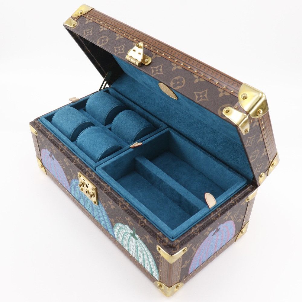 Louis Vuitton Louis Vuitton Louis Vuitton Coffret Accessoires Monogram Jewelry Case Textile Other M10124 DUTY FREE for USA Size ONE SIZE - 6 Thumbnail