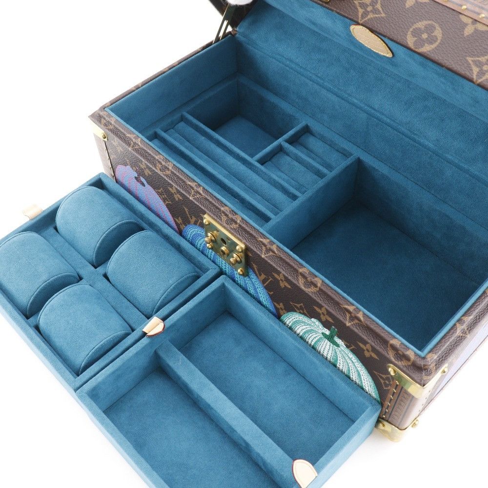 Louis Vuitton Louis Vuitton Louis Vuitton Coffret Accessoires Monogram Jewelry Case Textile Other M10124 DUTY FREE for USA Size ONE SIZE - 7 Thumbnail