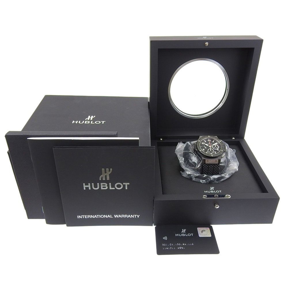 Hublot Hublot Hublot Big Bang Black Magic Ceramic Chronograph Glass / Ceramic Automatic 301.CV.130.RX.110 DUTY FREE for USA Size ONE SIZE - 7 Thumbnail