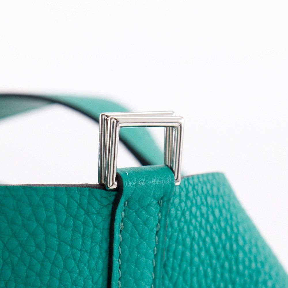 Hermes Hermes Hermès Picotin Lock MM Taurillon Clémence Handbag Leather Handbag Stamp X (2016) DUTY FREE for USA Size ONE SIZE - 14 Thumbnail