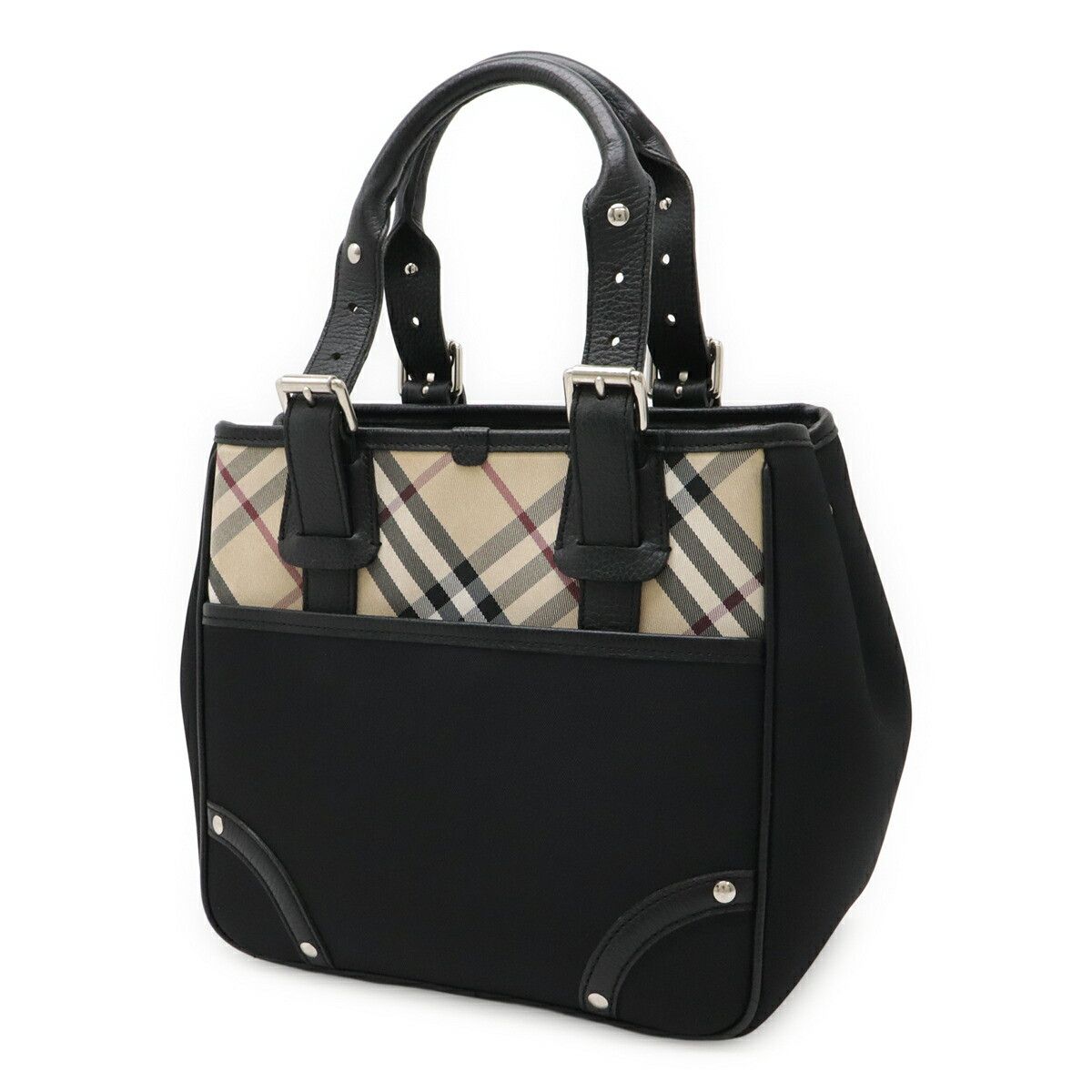 Burberry Burberry Burberry Check Leather 2way Bag Leather Shoulder Bag DUTY FREE for USA Size ONE SIZE - 2 Thumbnail
