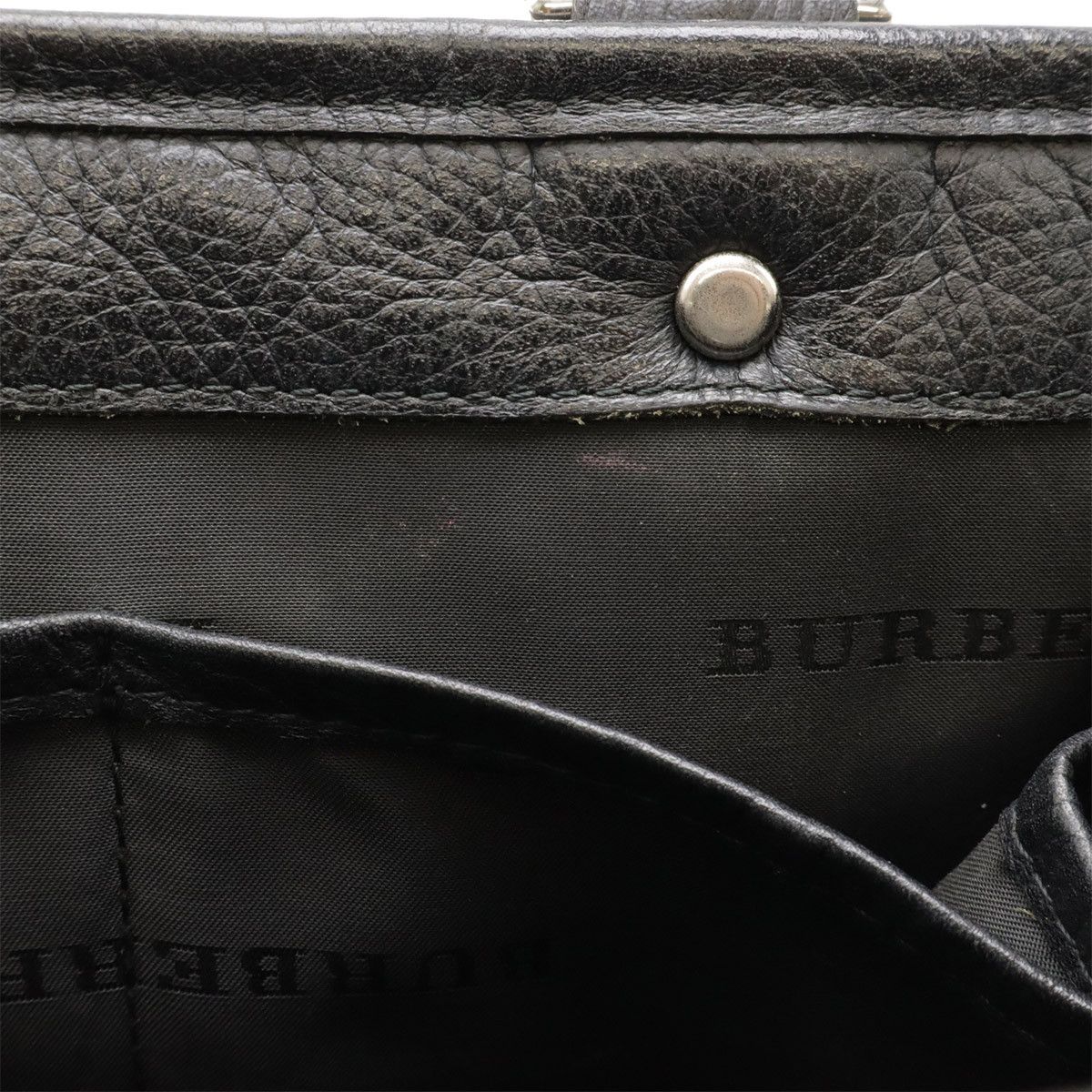 Burberry Burberry Burberry Check Leather 2way Bag Leather Shoulder Bag DUTY FREE for USA Size ONE SIZE - 6 Thumbnail