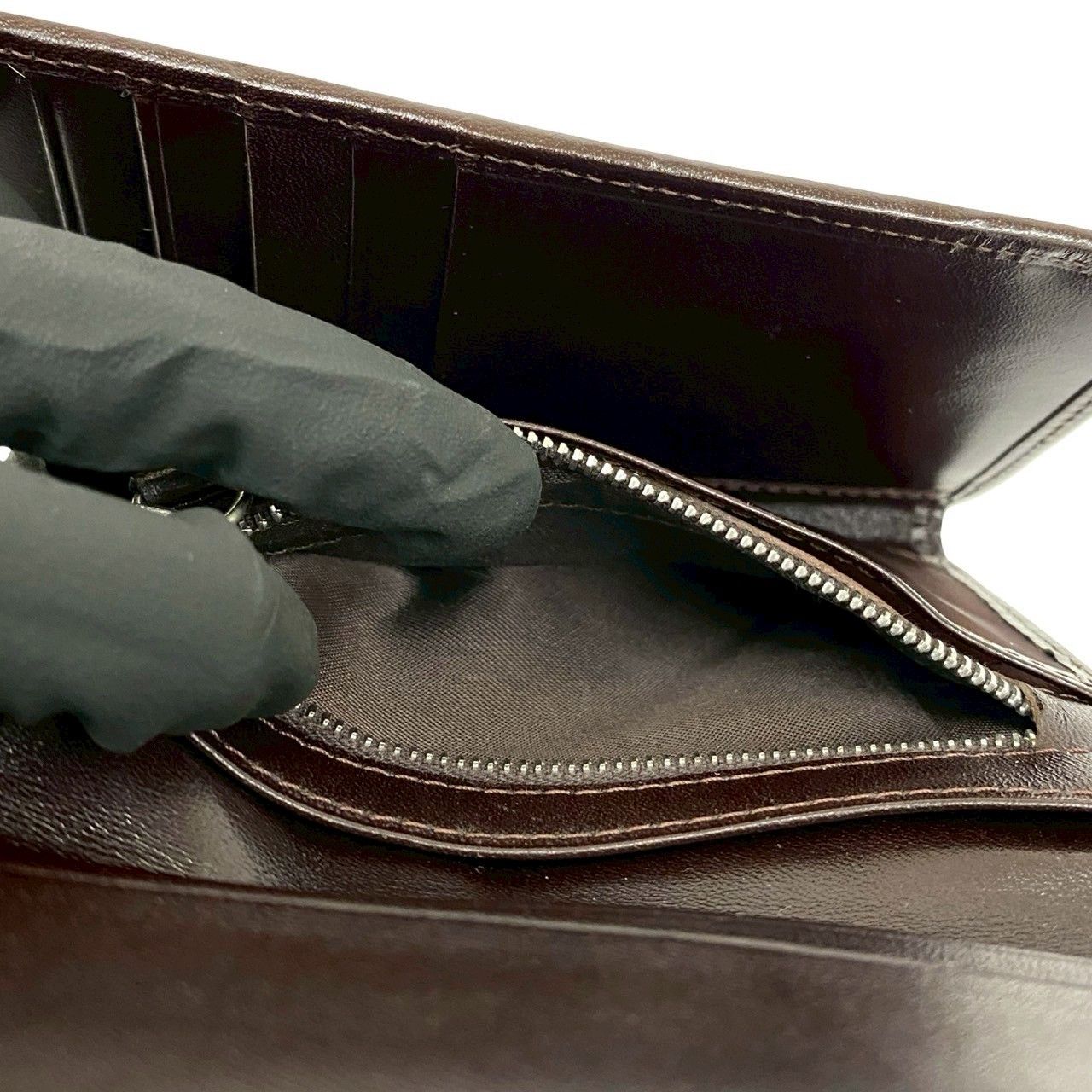 Fendi Fendi Fendi Zucca Canvas Leather Trifold Wallet Textile Short Wallet DUTY FREE for USA Size ONE SIZE - 11 Thumbnail