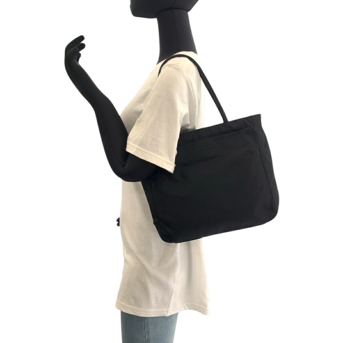 Prada Prada Prada Tessuto Triangle Logo Plate Nylon 2way Bag Textile Shoulder Bag DUTY FREE for USA Size ONE SIZE - 7 Thumbnail