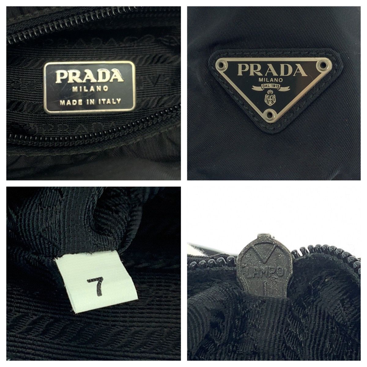Prada Prada Prada Tessuto Triangle Logo Plate Nylon 2way Bag Textile Shoulder Bag DUTY FREE for USA Size ONE SIZE - 4 Thumbnail