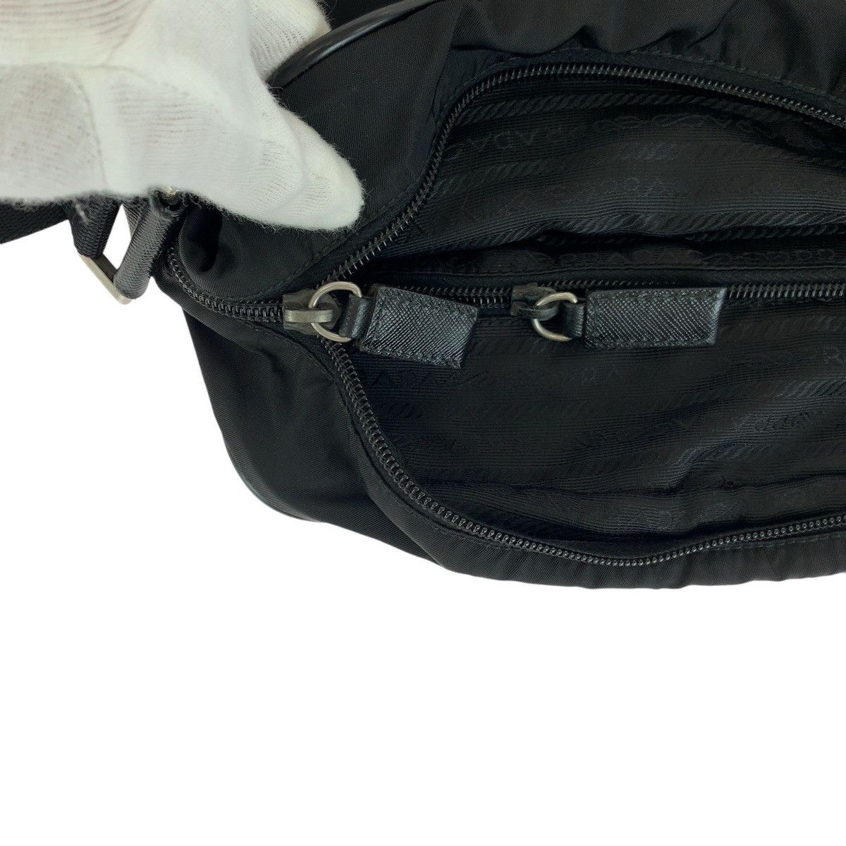 Prada Prada PRADA Tessuto Nylon Leather Shoulder Bag Textile Shoulder Bag DUTY FREE for USA Size ONE SIZE - 6 Thumbnail