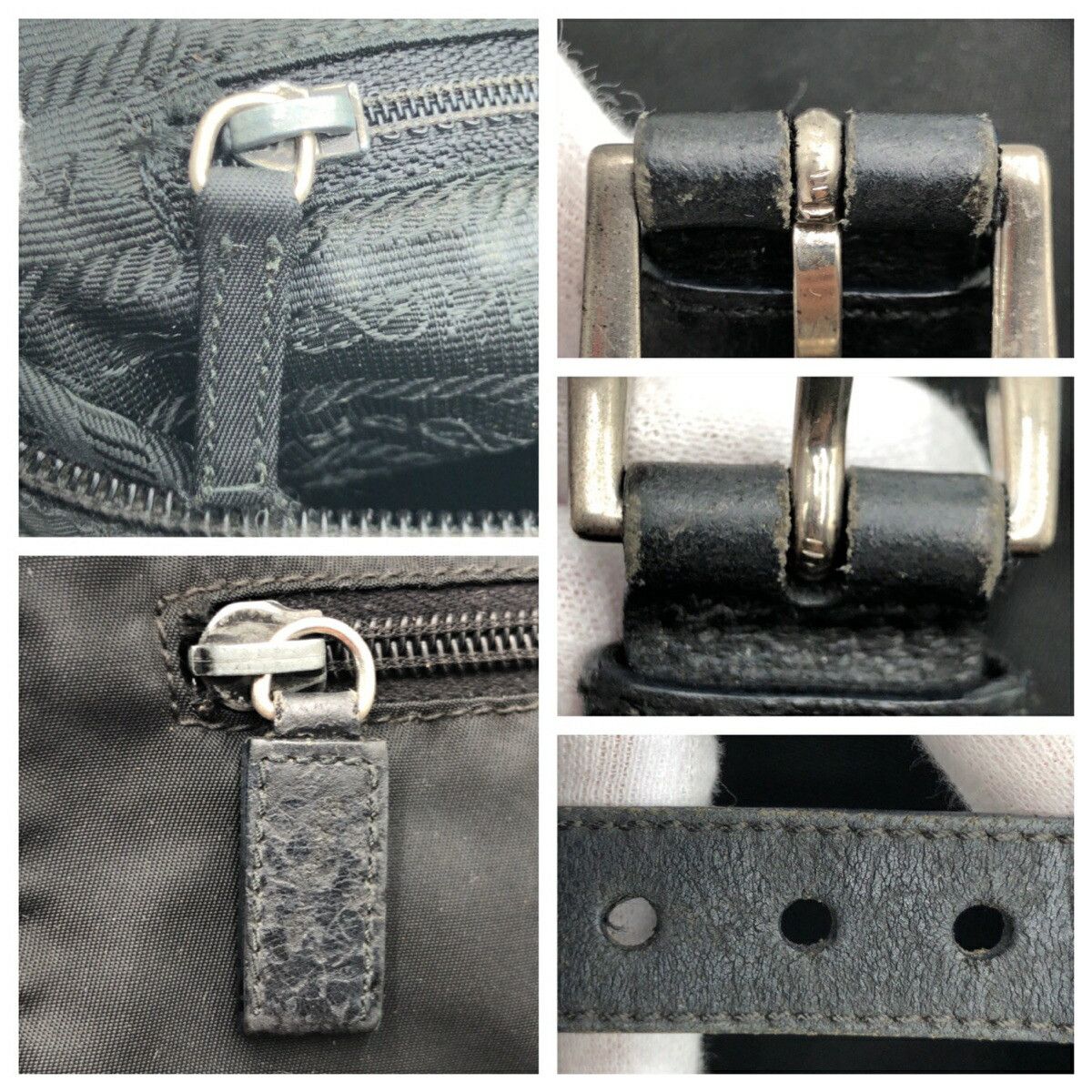 Prada Prada Prada Tessuto Nylon Shoulder Bag Textile Shoulder Bag DUTY FREE for USA Size ONE SIZE - 8 Thumbnail