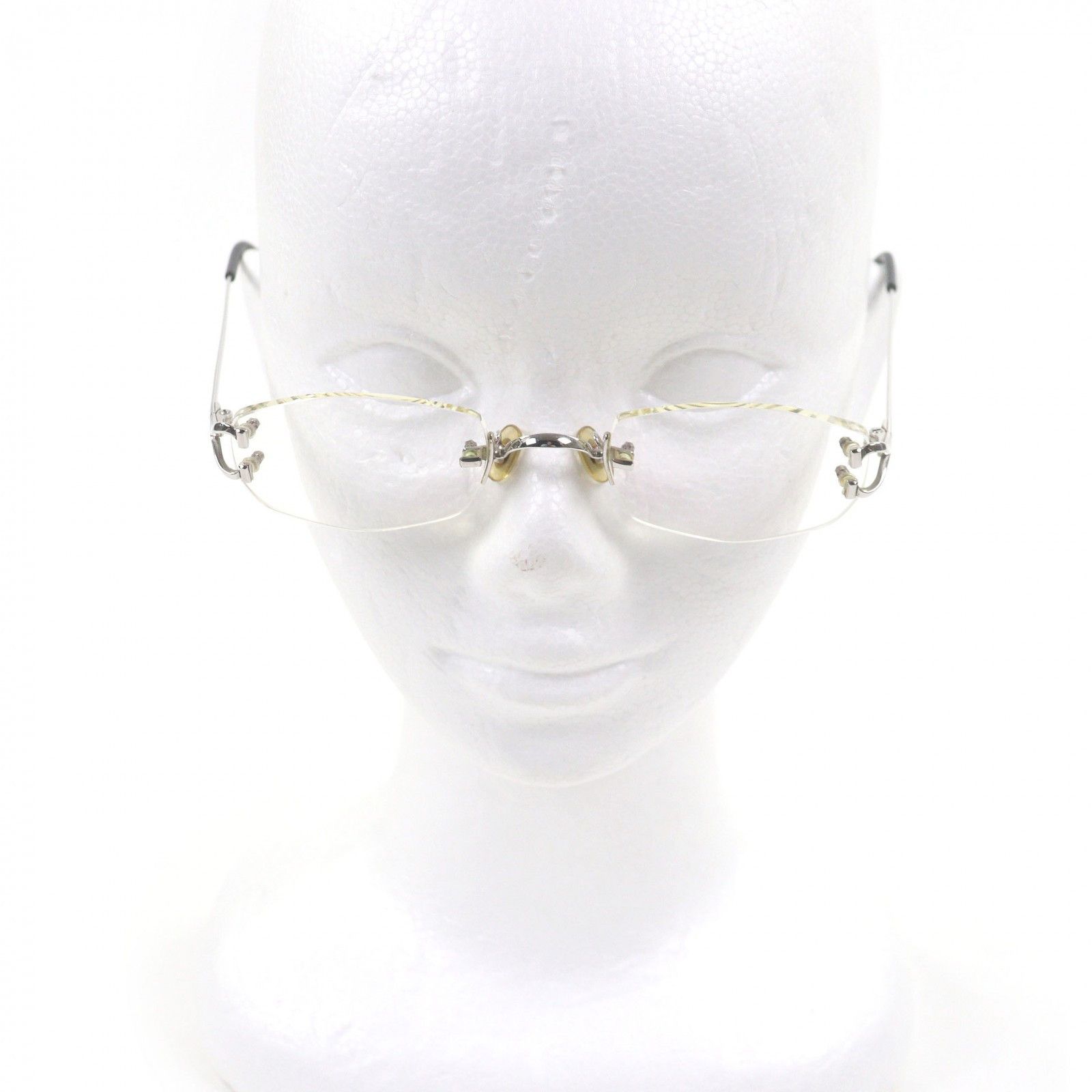 Cartier Cartier Cartier 2C Decor Glasses Precious Metal Glasses 135 DUTY FREE for USA Size ONE SIZE - 2 Thumbnail