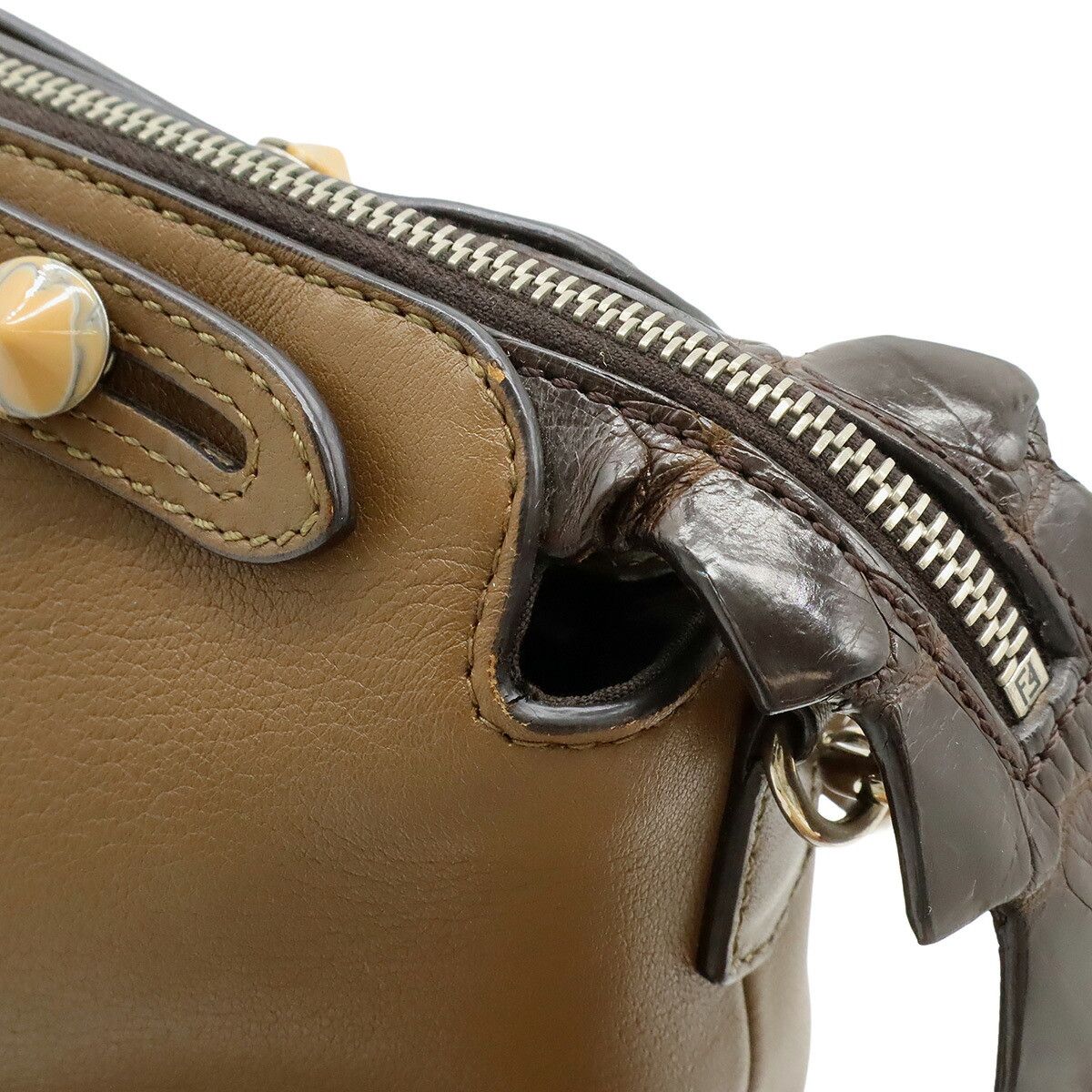 Fendi Fendi Fendi BY THE WAY Embossed Leather 2way Bag Leather Shoulder Bag 8BL124 DUTY FREE for USA Size ONE SIZE - 9 Thumbnail