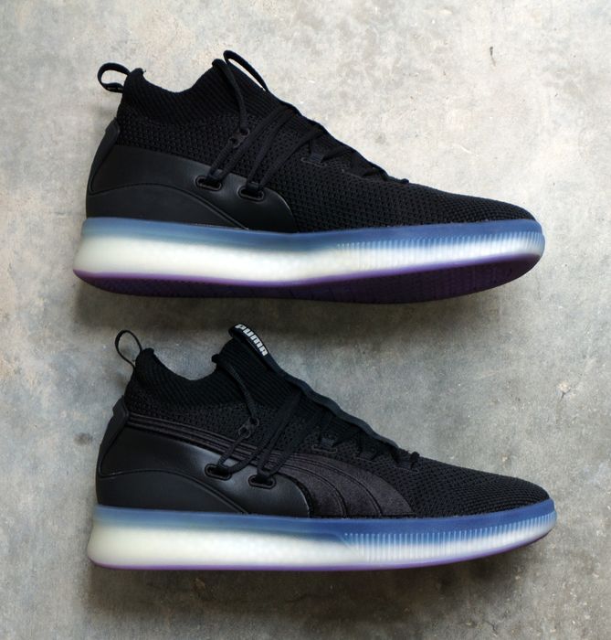 Puma clyde purple on sale glow