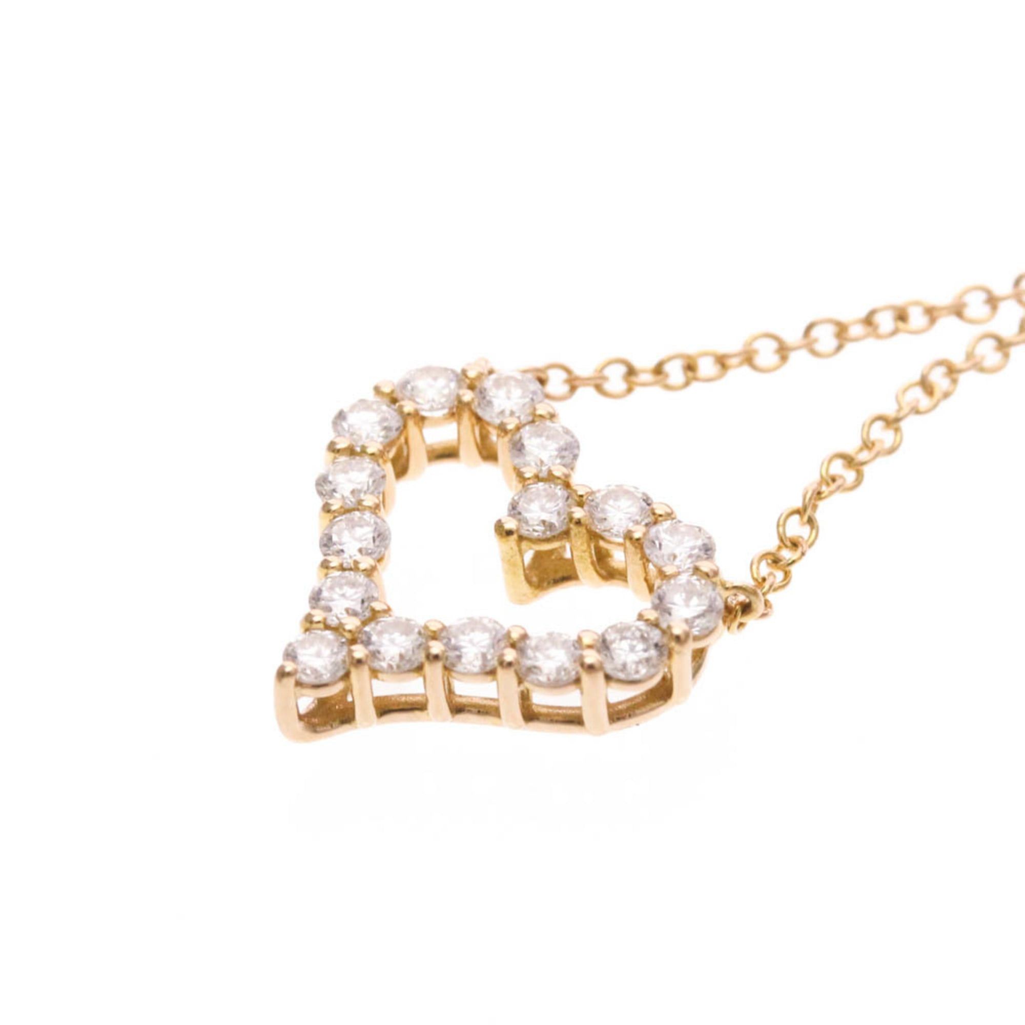 Tiffany & Co. Tiffany Sentimental Heart Necklace Pink Gold (18K) Diamond Men,Women Fashion Pendant Necklace (Pink Gold) Size ONE SIZE - 7 Thumbnail