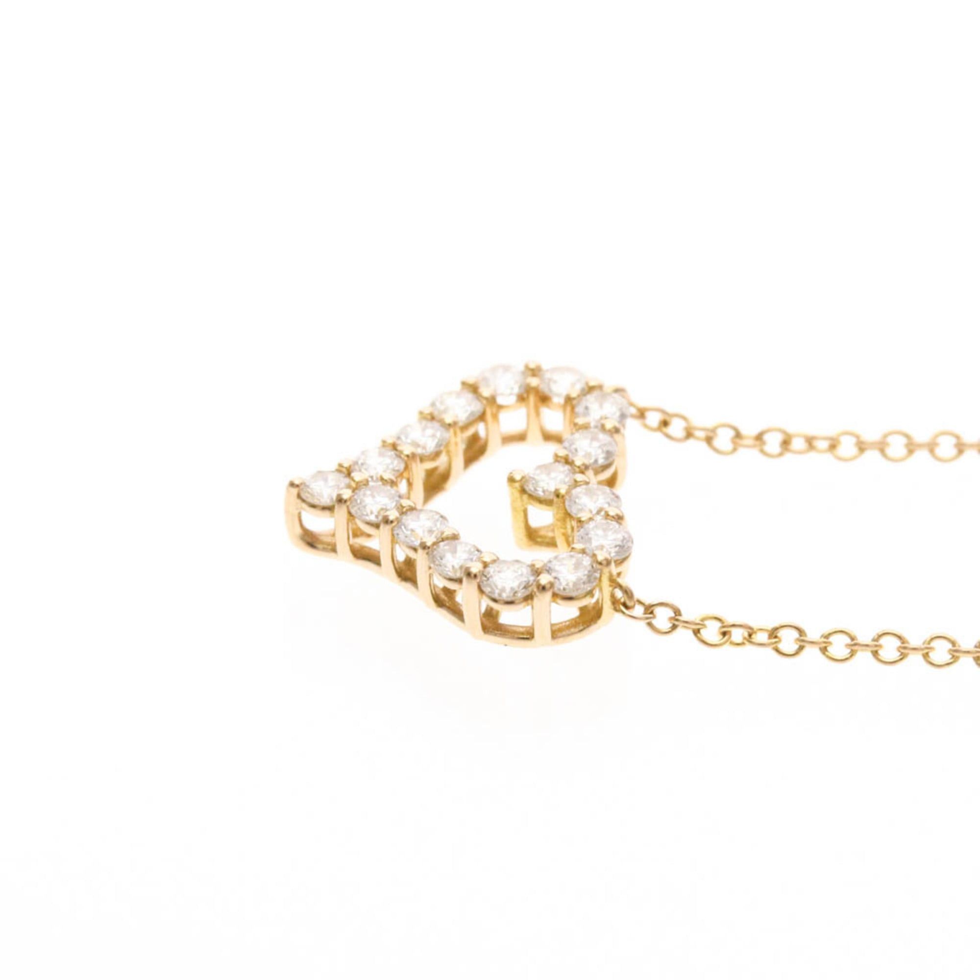Tiffany & Co. Tiffany Sentimental Heart Necklace Pink Gold (18K) Diamond Men,Women Fashion Pendant Necklace (Pink Gold) Size ONE SIZE - 3 Thumbnail
