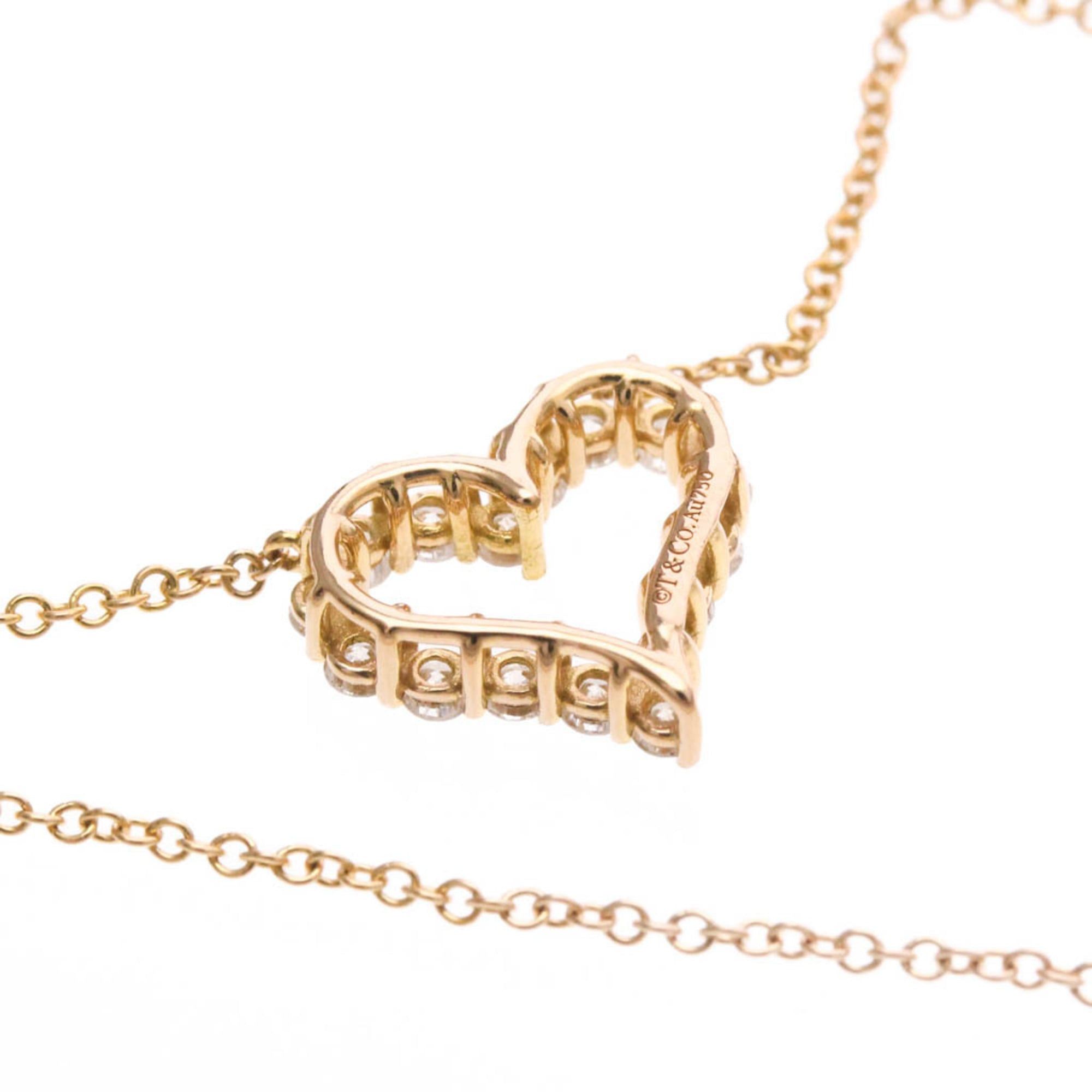 Tiffany & Co. Tiffany Sentimental Heart Necklace Pink Gold (18K) Diamond Men,Women Fashion Pendant Necklace (Pink Gold) Size ONE SIZE - 8 Thumbnail