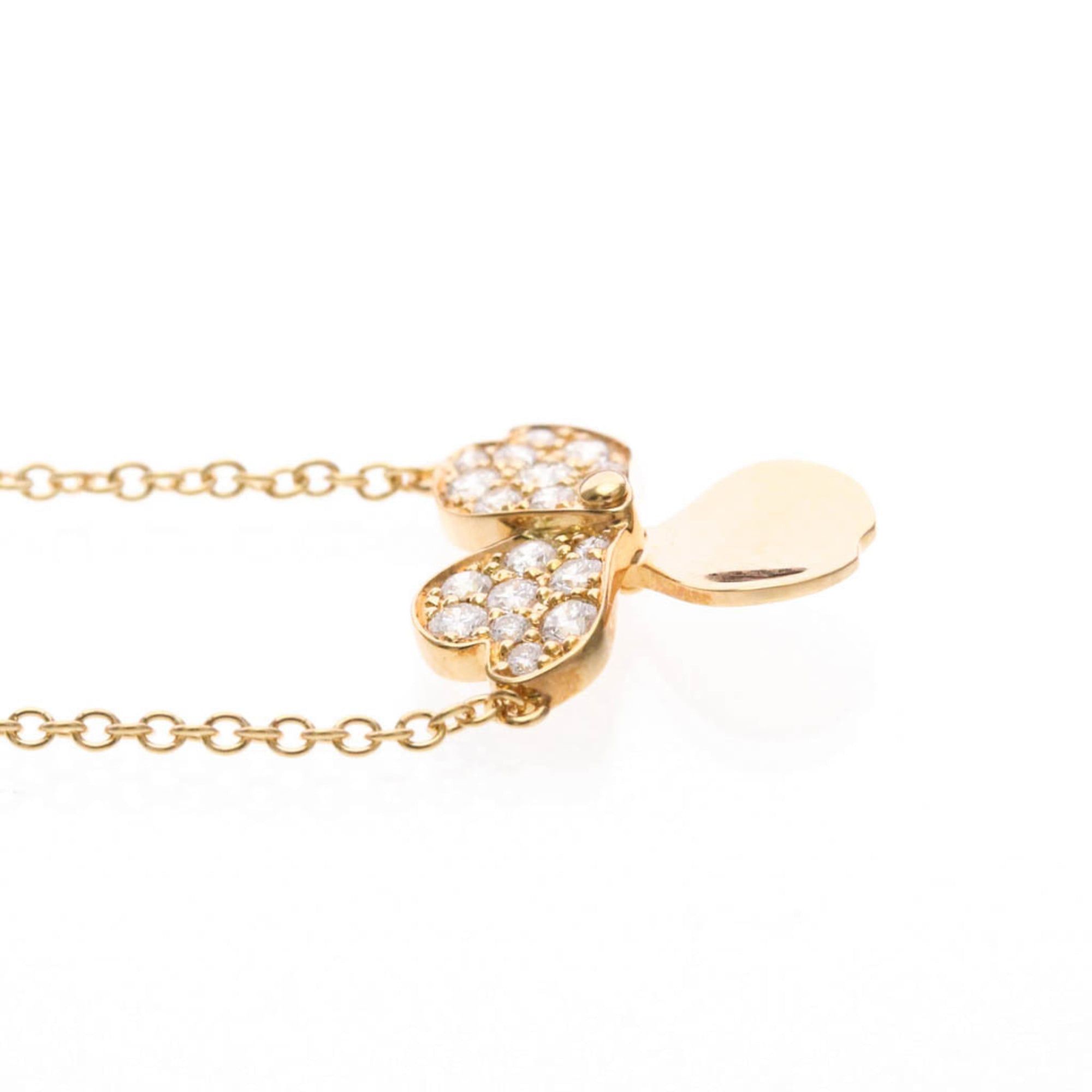 Tiffany & Co. Tiffany Paper Flower Diamond Necklace Pink Gold (18K) Diamond Men,Women Fashion Pendant Necklace (Pink Gold) Size ONE SIZE - 5 Thumbnail