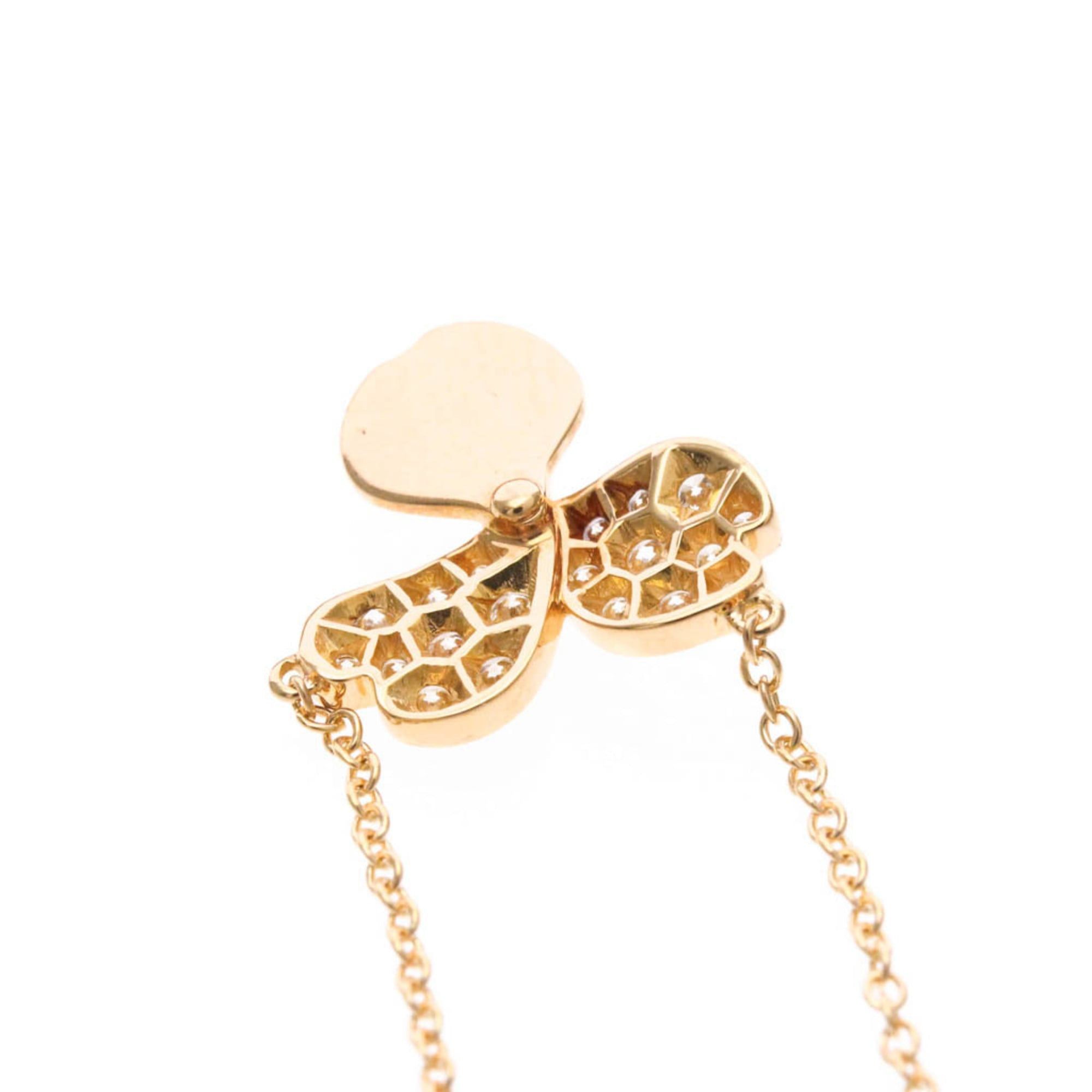 Tiffany & Co. Tiffany Paper Flower Diamond Necklace Pink Gold (18K) Diamond Men,Women Fashion Pendant Necklace (Pink Gold) Size ONE SIZE - 8 Thumbnail