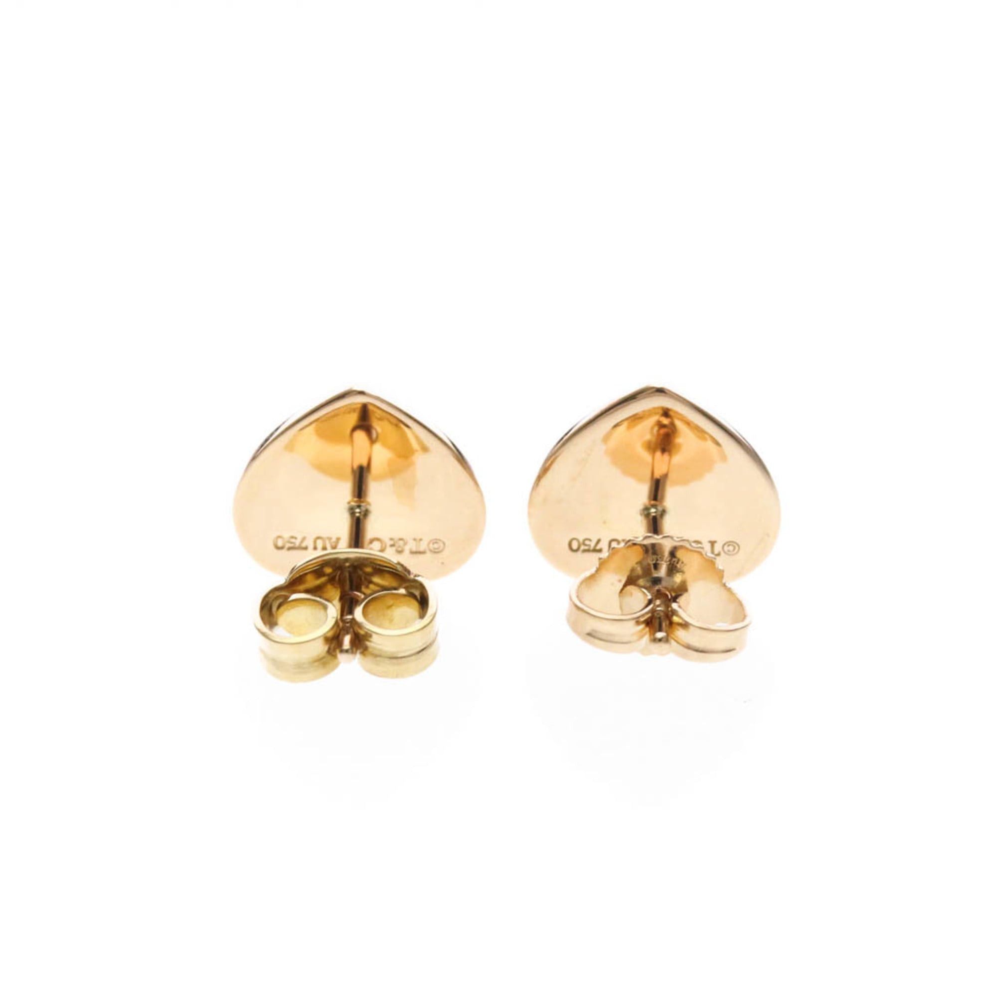 Tiffany & Co. Tiffany Return To Tiffany Diamond Earrings Diamond Pink Gold (18K) Stud Earrings Pink Gold Size ONE SIZE - 8 Thumbnail