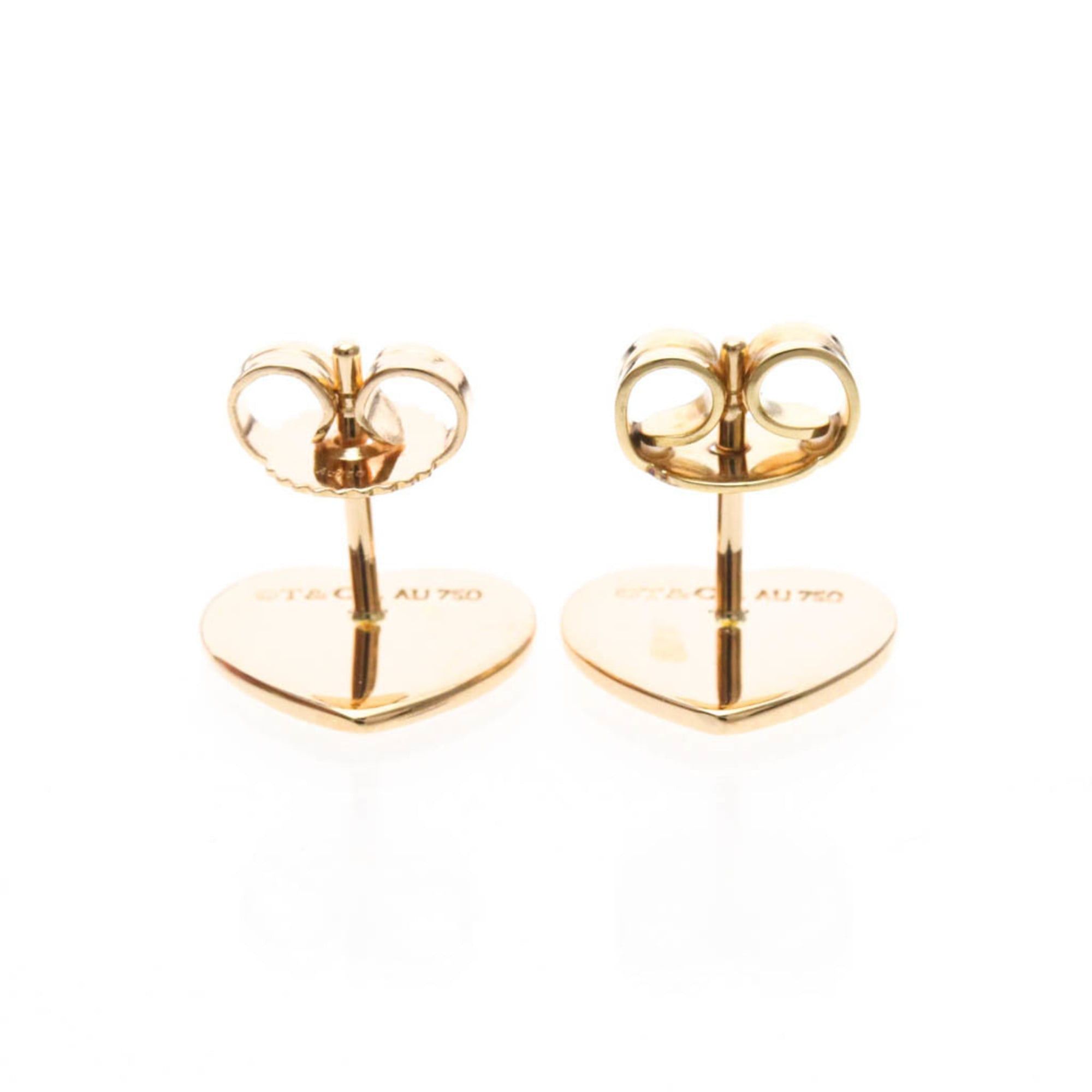 Tiffany & Co. Tiffany Return To Tiffany Diamond Earrings Diamond Pink Gold (18K) Stud Earrings Pink Gold Size ONE SIZE - 6 Thumbnail
