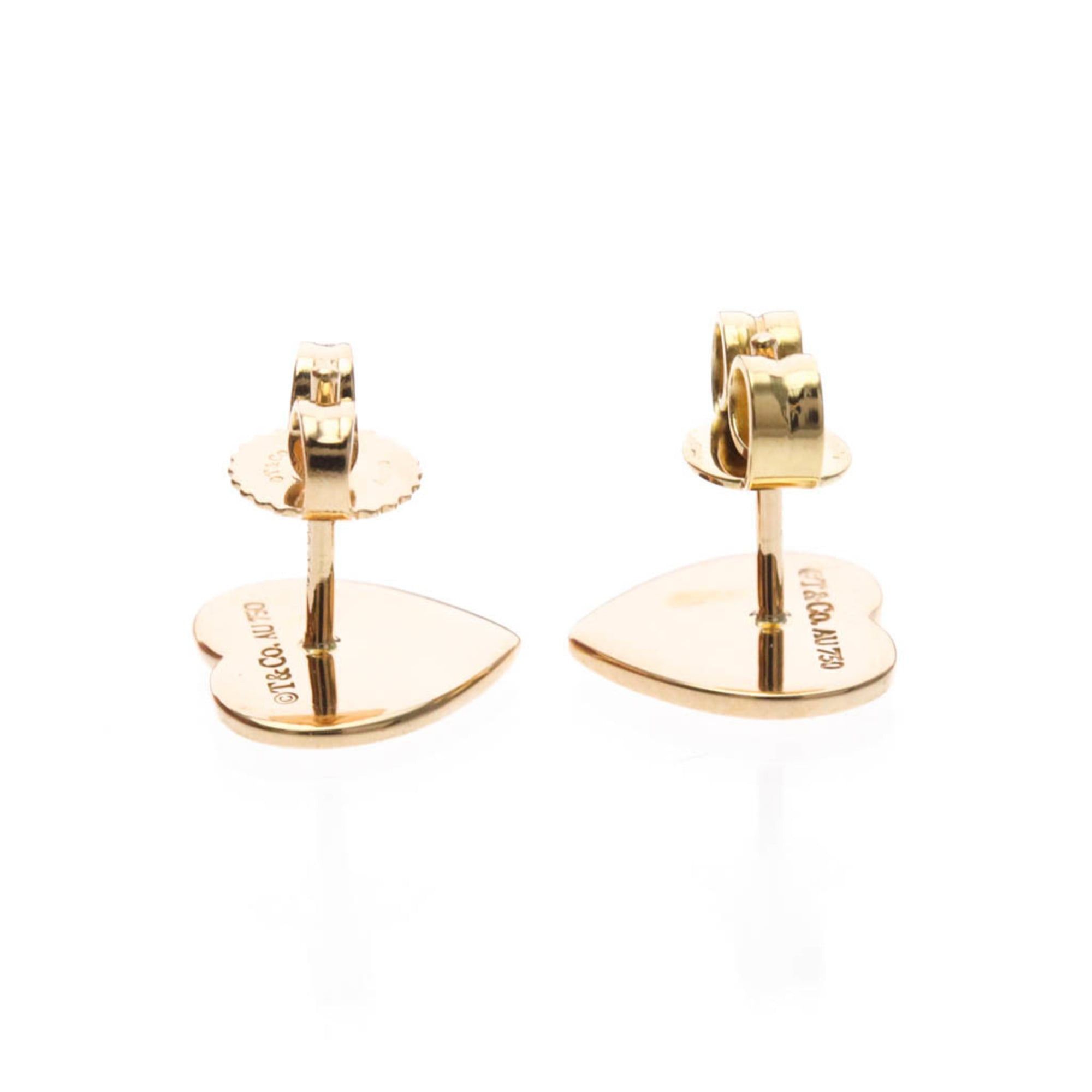 Tiffany & Co. Tiffany Return To Tiffany Diamond Earrings Diamond Pink Gold (18K) Stud Earrings Pink Gold Size ONE SIZE - 7 Thumbnail